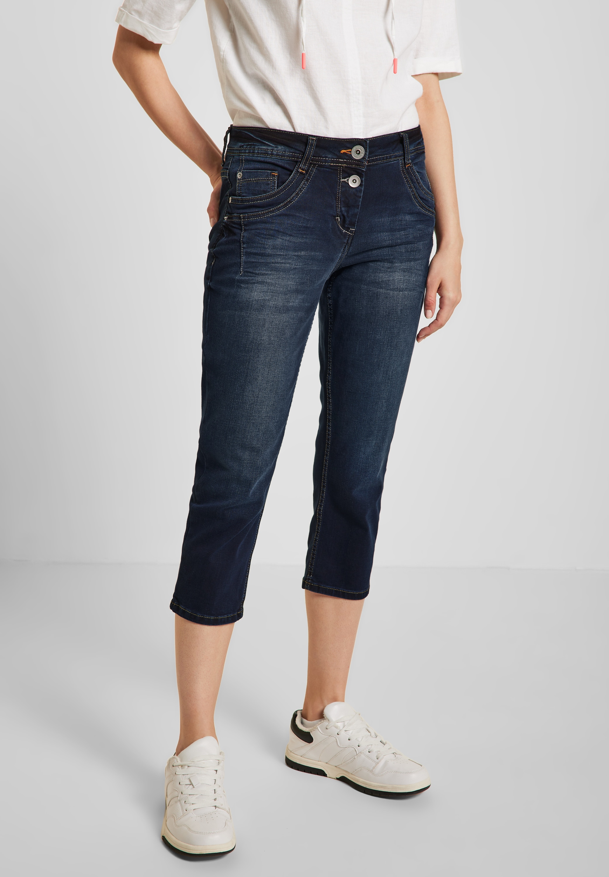 Cecil Gerade Jeans, 5-Pocket-Style