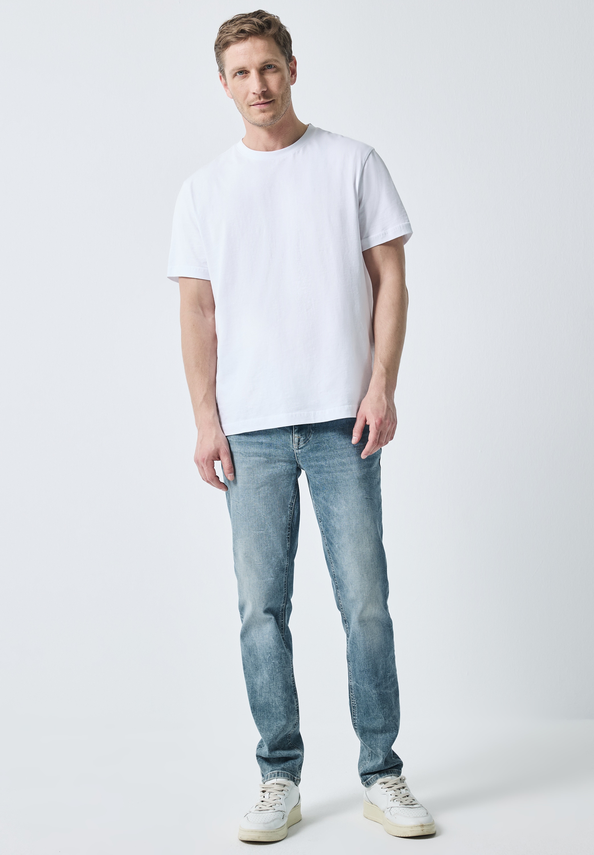 STREET ONE MEN Slim-fit-Jeans, 5-Pocket-Style