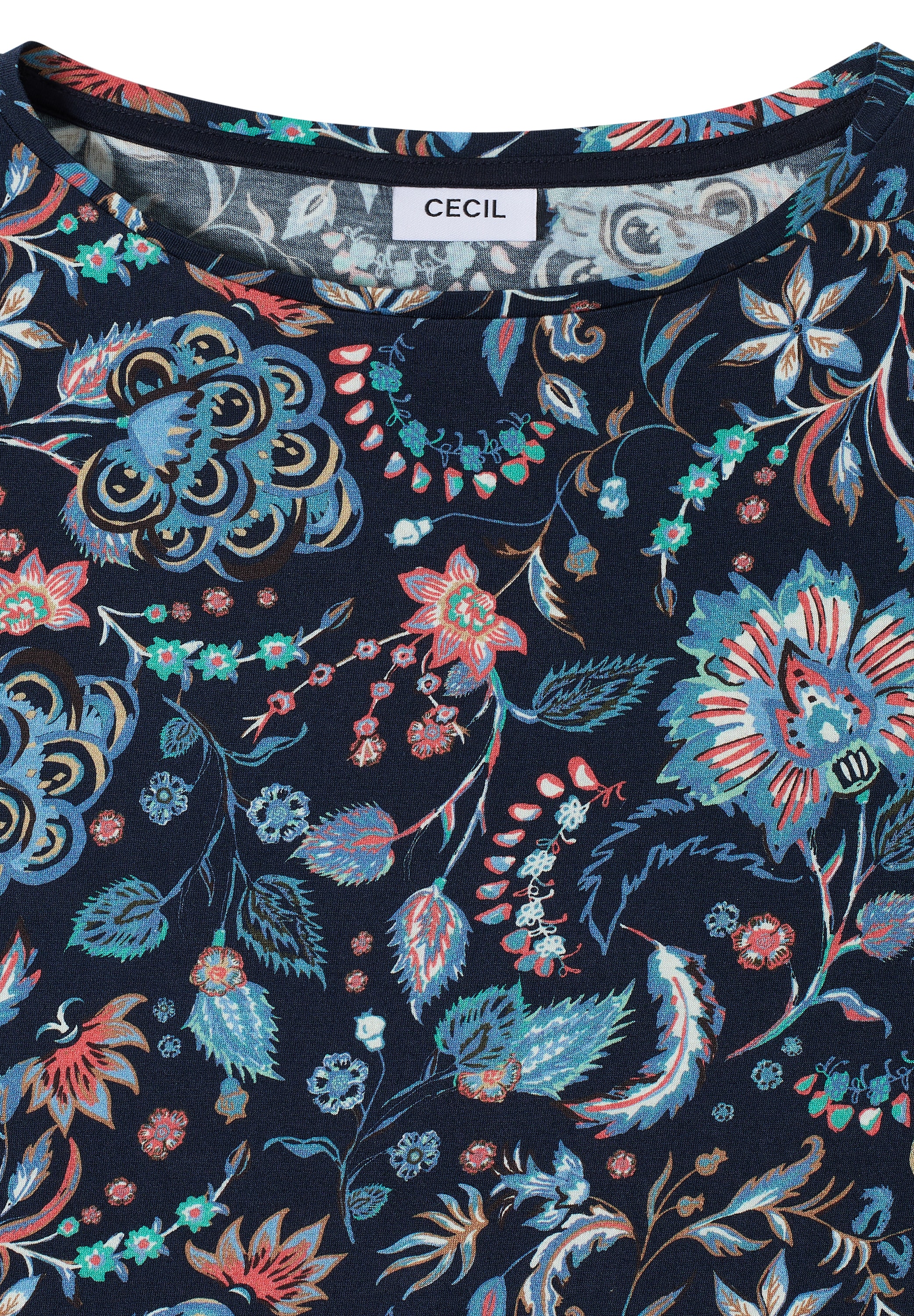 Cecil Langarmshirt mit U-Boot-Ausschnitt