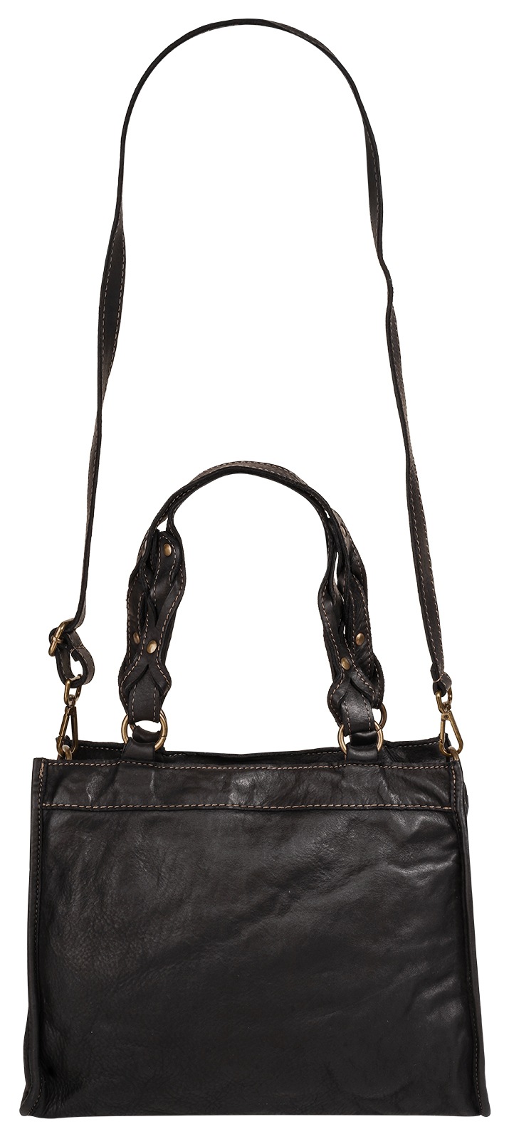 Samantha Look Shopper, echt Leder, Made in Italy