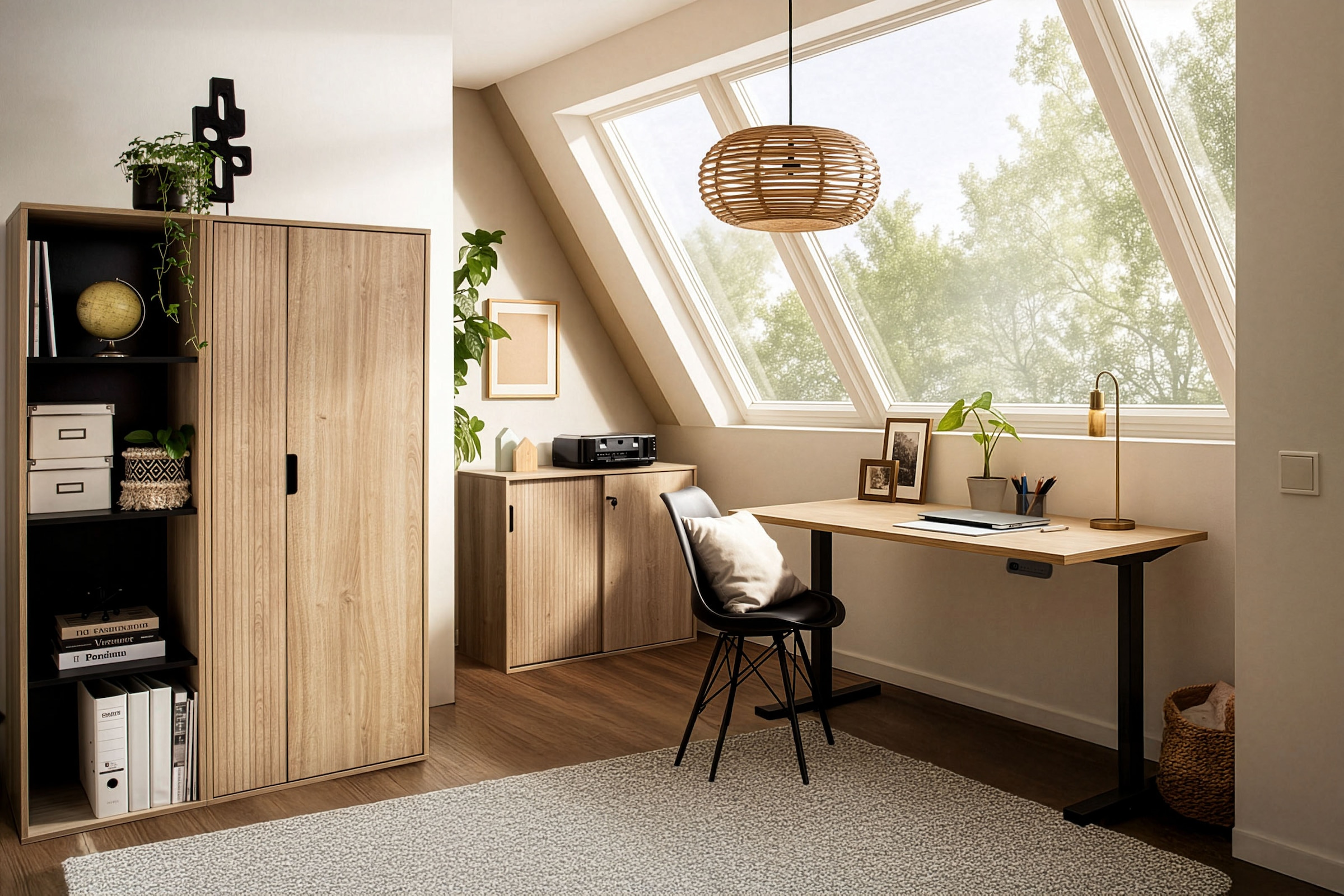 Schildmeyer Schreibtisch »Emmik, höhenverstellbarer Schreibtisch, elektrisch« 2 Stk. tlg. Made in Germany