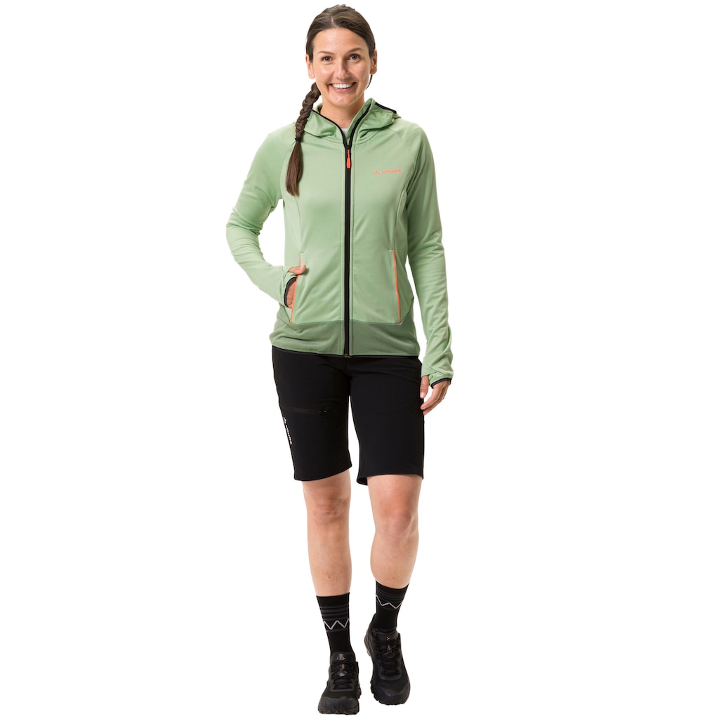 VAUDE Fleecejacke »WOMEN'S TEKOA FLEECE JACKET II«, (1 St.), mit Kapuze