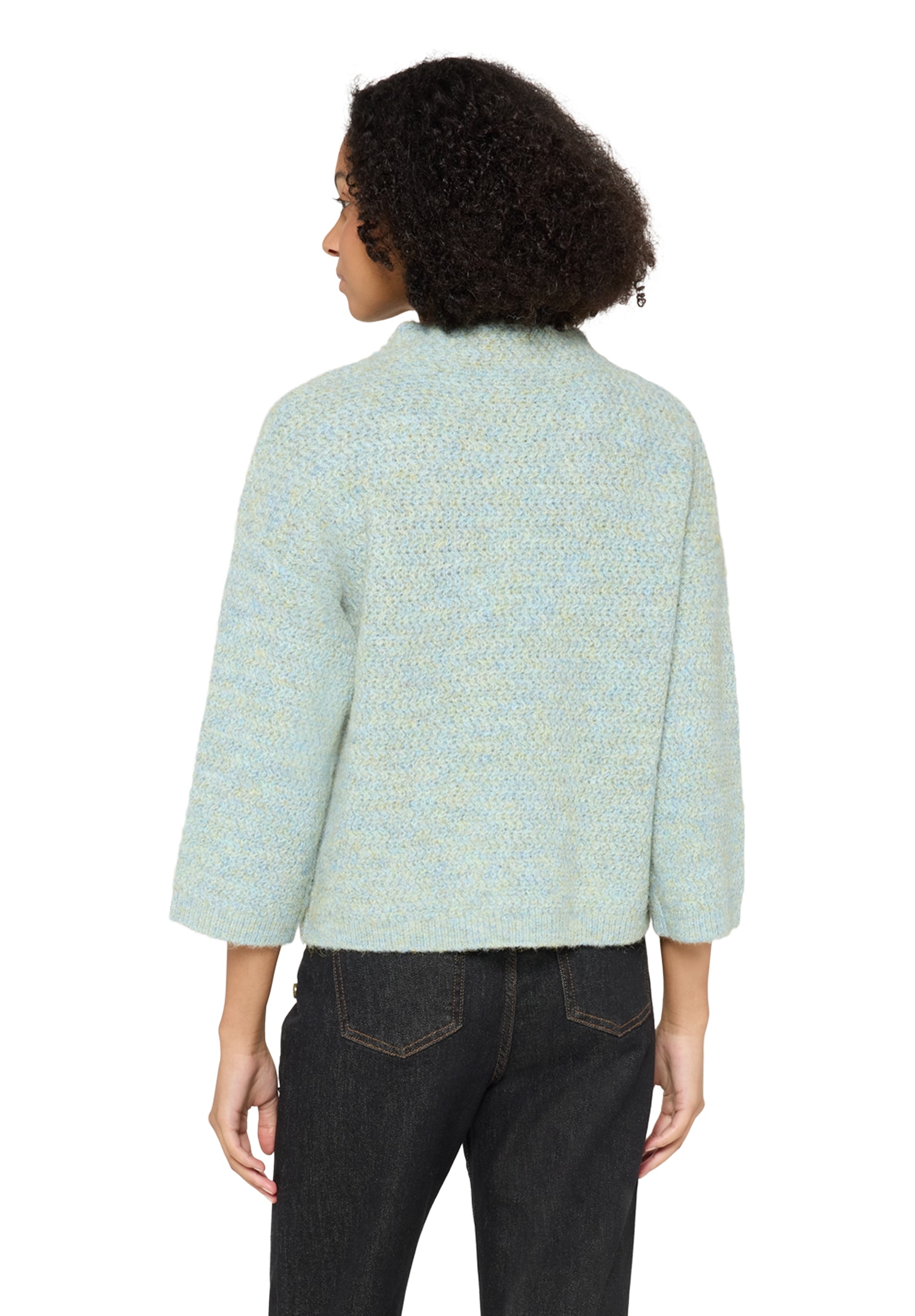 Cartoon Strickpullover »Damen mit Stehkragen« 1 tlg.