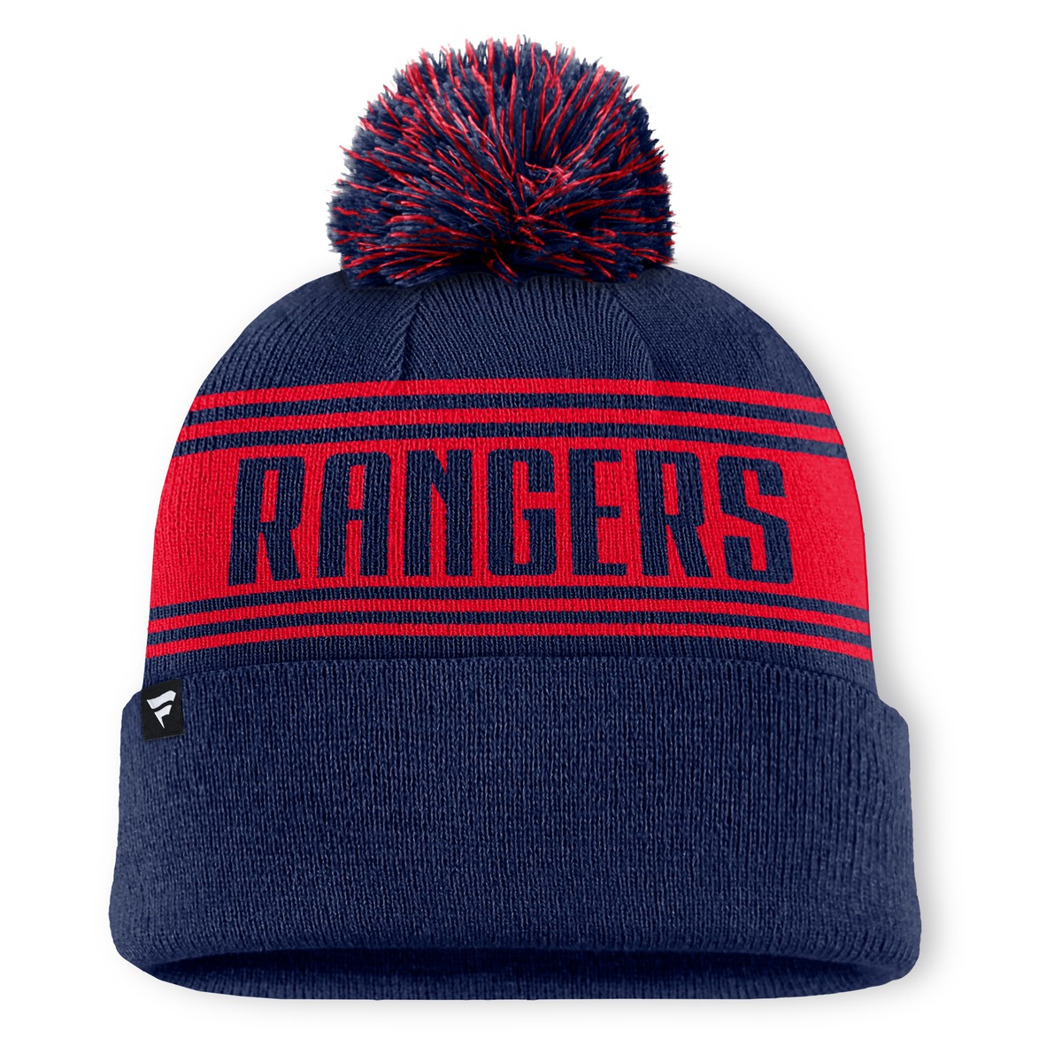 Fanatics Bommelmütze "Fanatics Mütze New York Rangers A/ Beanie Cuff W/Pom" günstig online kaufen