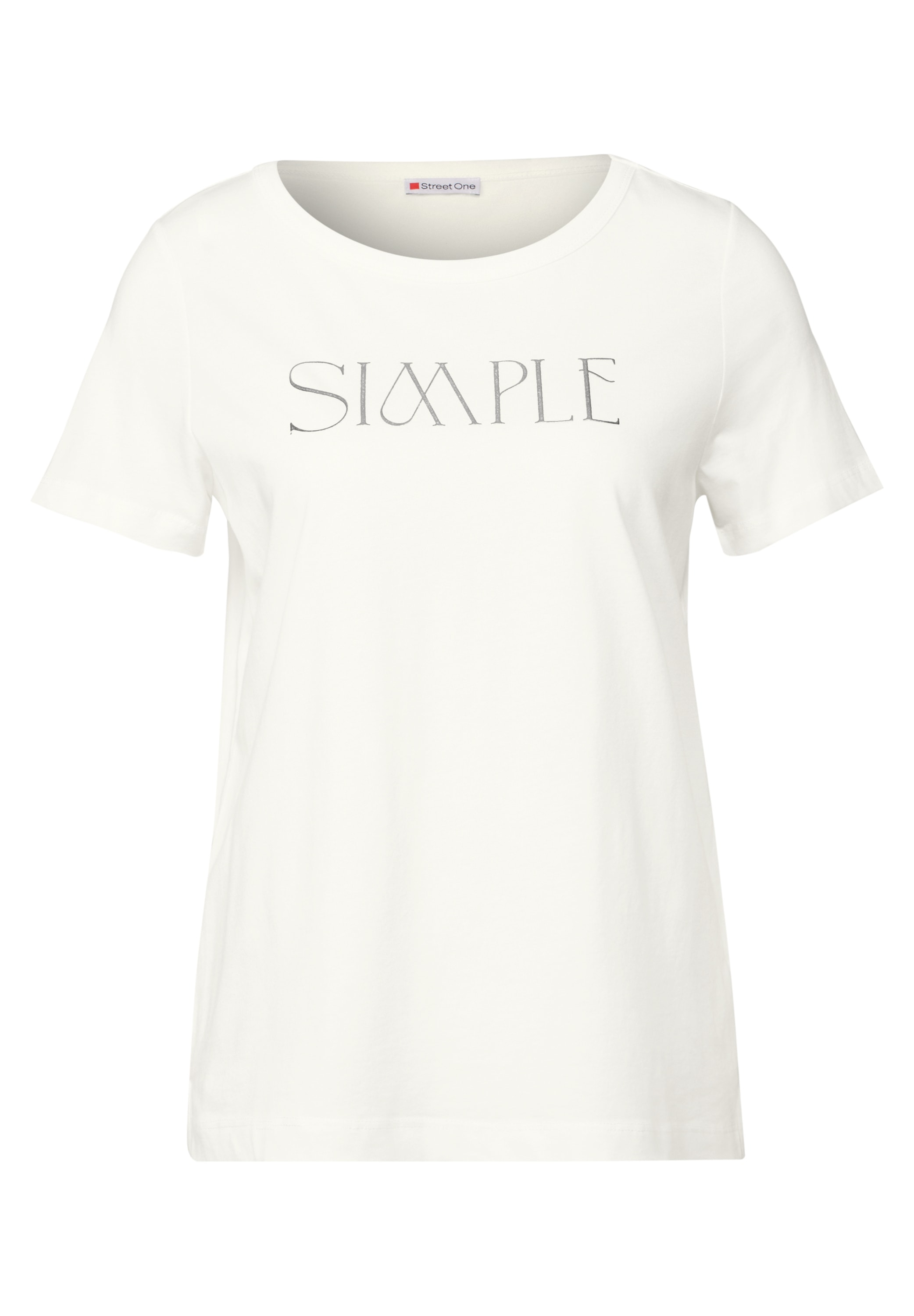 STREET ONE T-Shirt, mit Rundhalsausschnitt