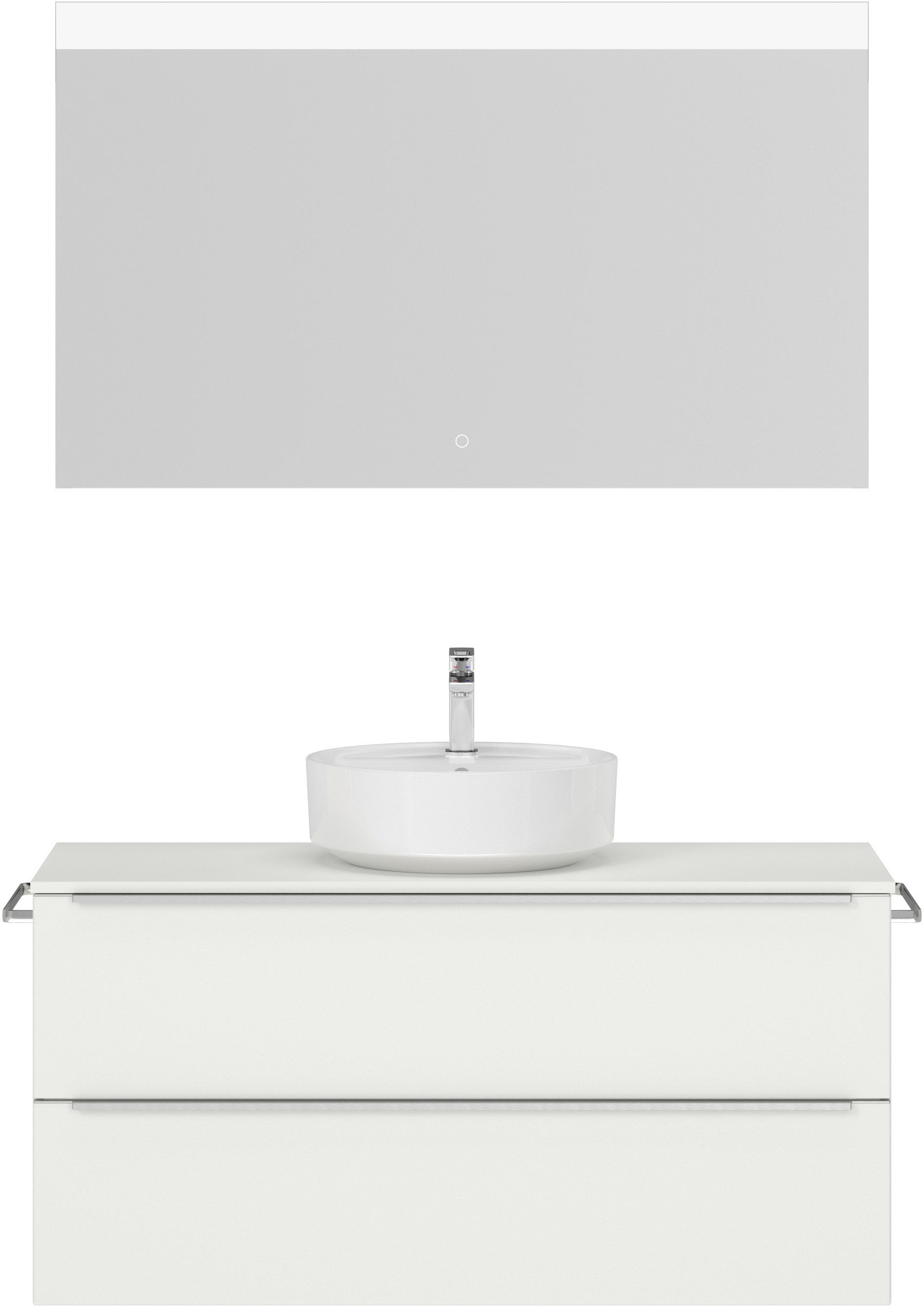 nobilia Badmöbel-Set "Alvene" vormontiert, mit Soft-Close, 2 Stk. tlg. günstig online kaufen