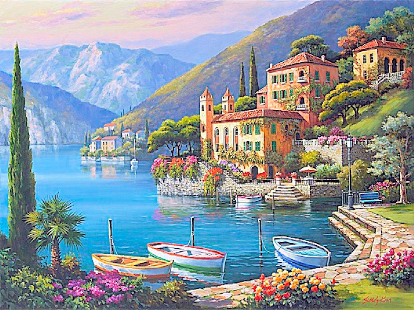 Home affaire Deco-Panel »SUNG KIM / Villa Bella Vista«, 80/60 cm kaufen