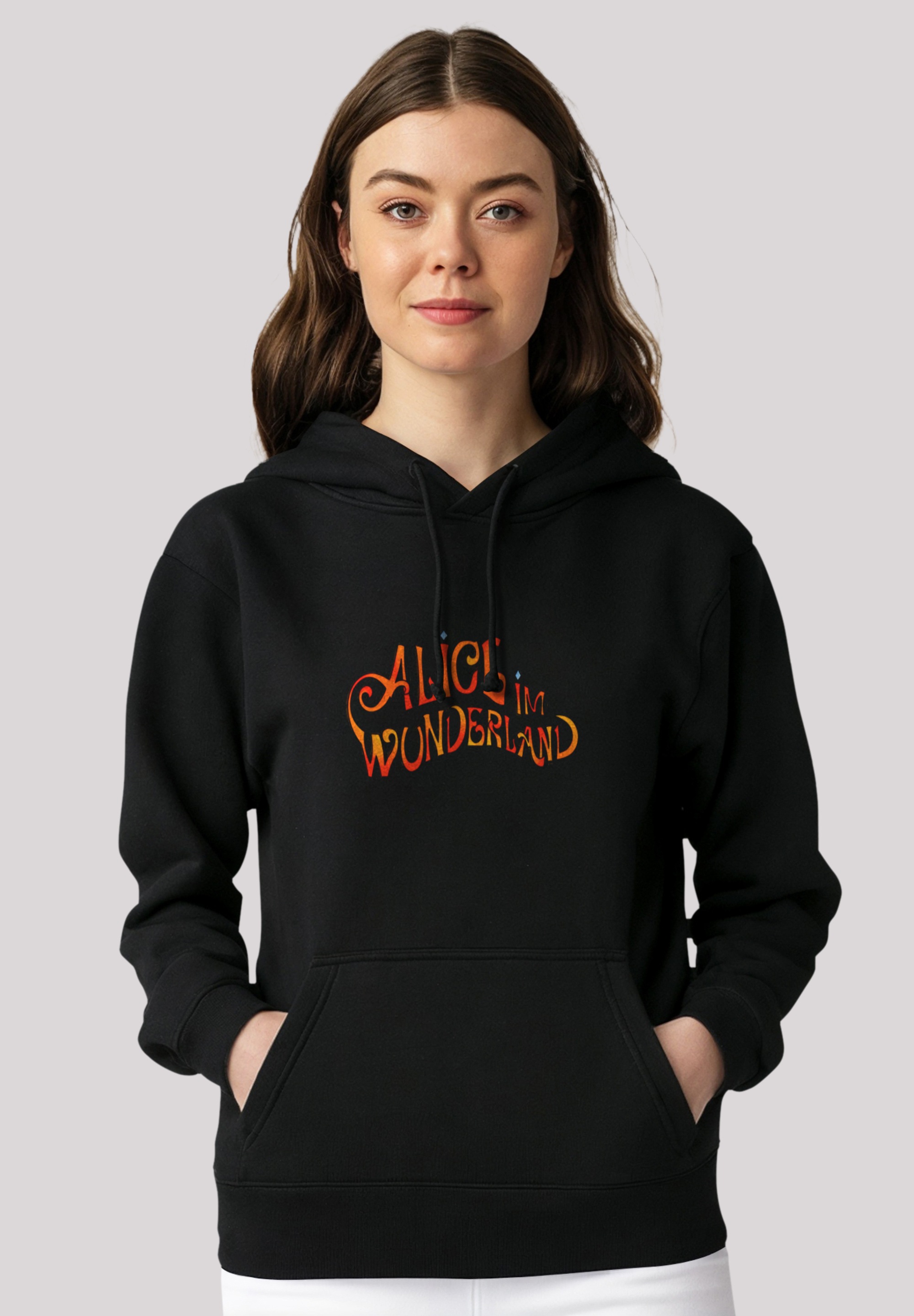 F4NT4STIC Kapuzenpullover "Alice im Wunderland LOGO", Premium Qualität, Zei günstig online kaufen