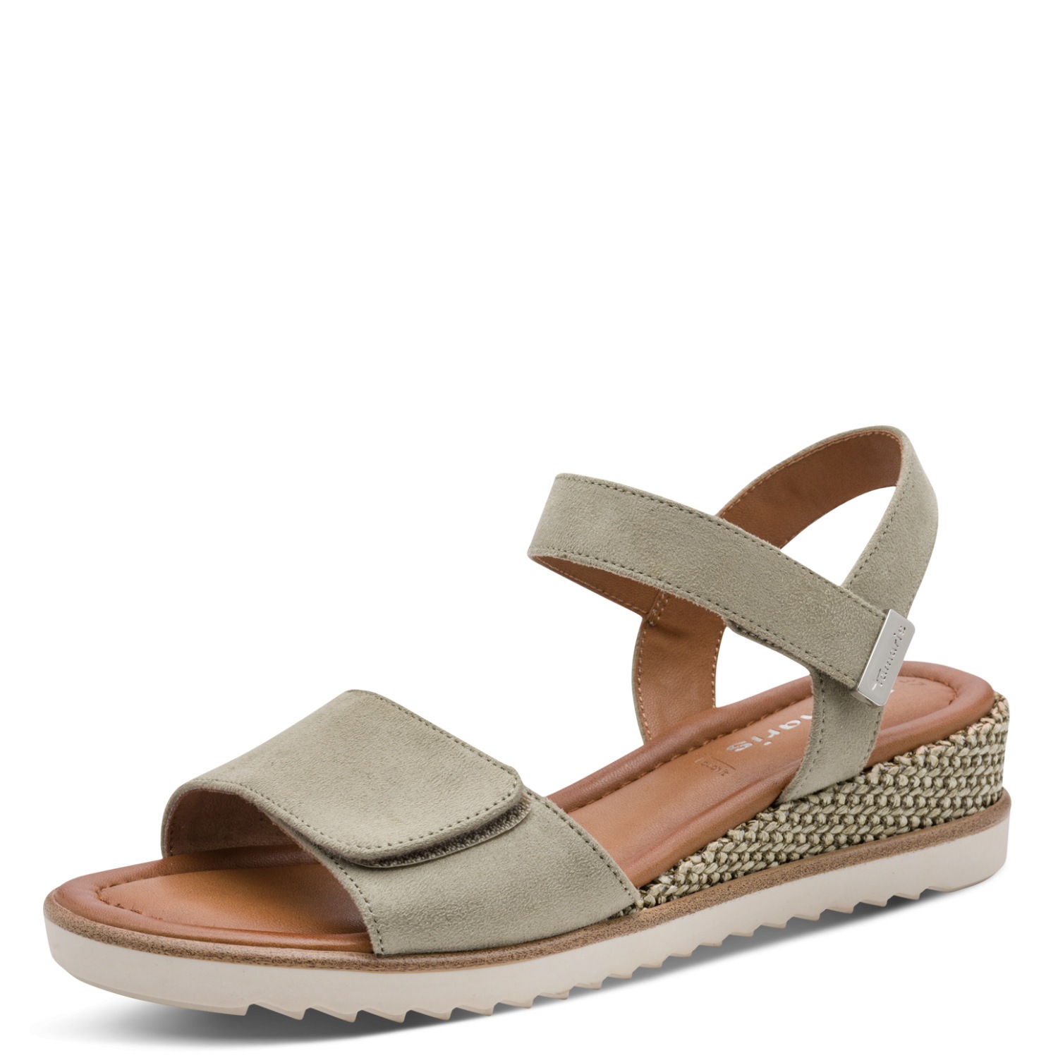 Tamaris Keilsandalette, Riemchensandale, Sommerschuh in veganer Verarbeitung