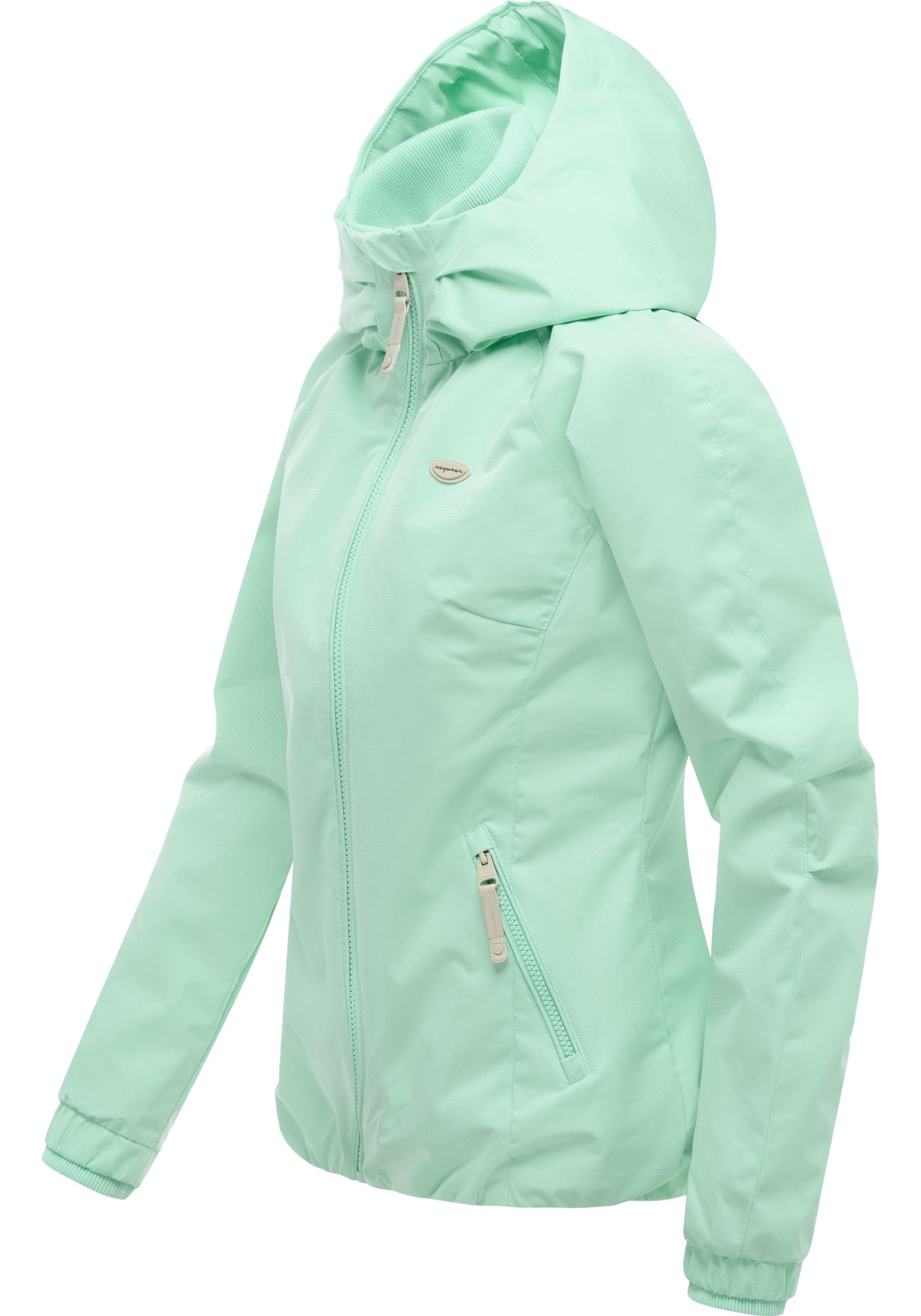 Ragwear Outdoorjacke »Dizzie Tech« mit Kapuze Wasserdichte Damen Übergangsjacke mit großer Kapuze