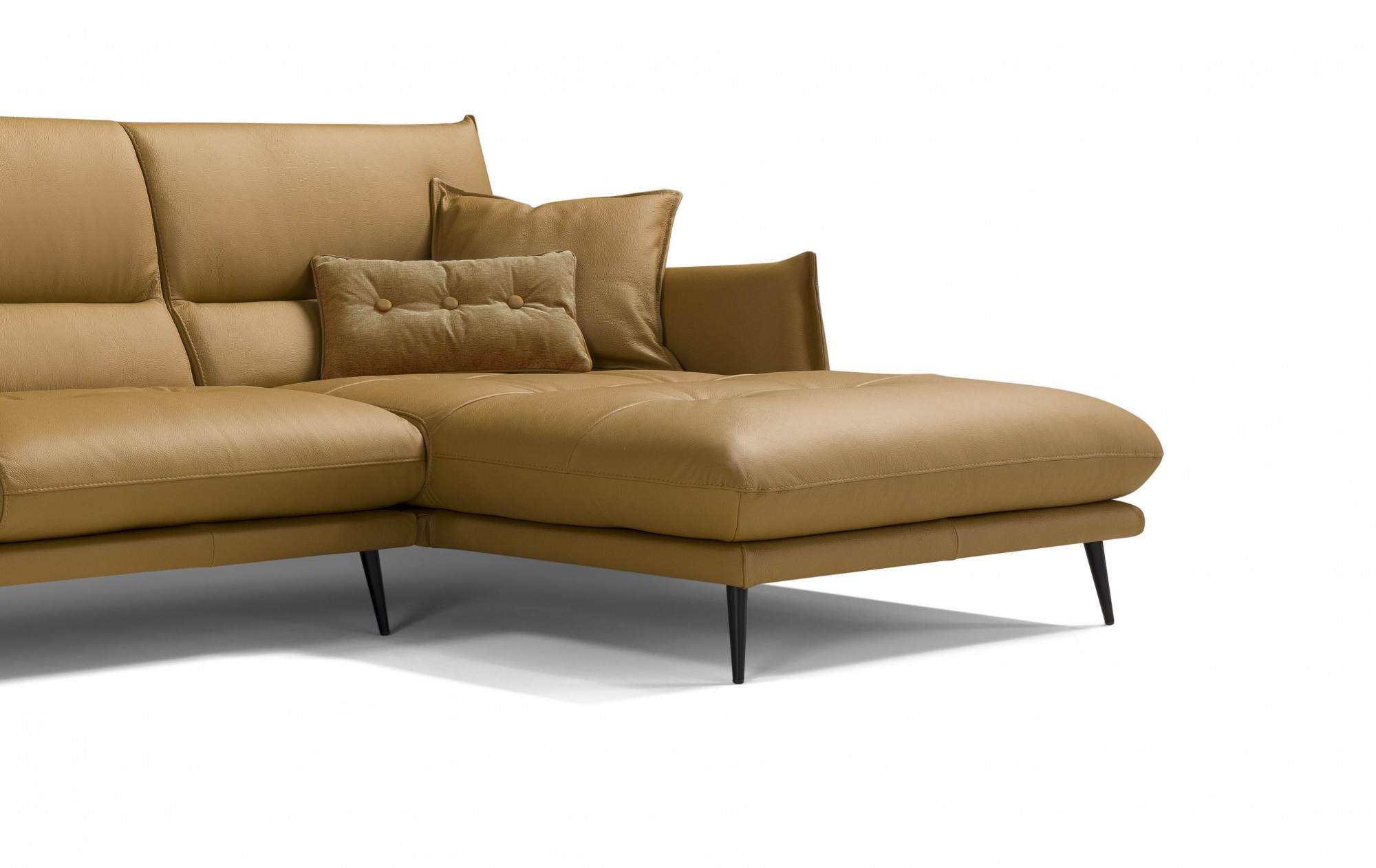 Thumbnail - Egoitaliano Ecksofa "FUNNY, hochwertiges & aktuelles Design, bequeme Rückenlehne, L-Form" hochwertiger Sitzkomfort, L-Fo...