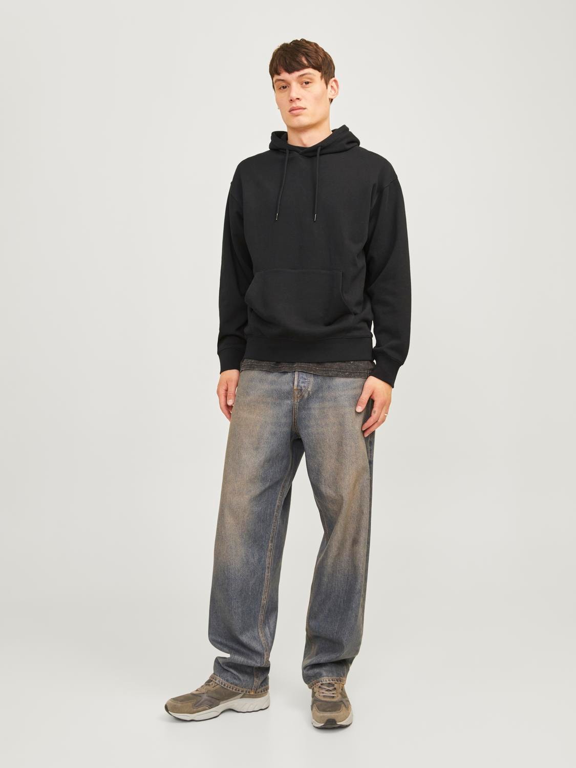 Jack & Jones Kapuzensweatshirt »JJECHARGE SWEAT HOOD NOOS«, mit Kapuze