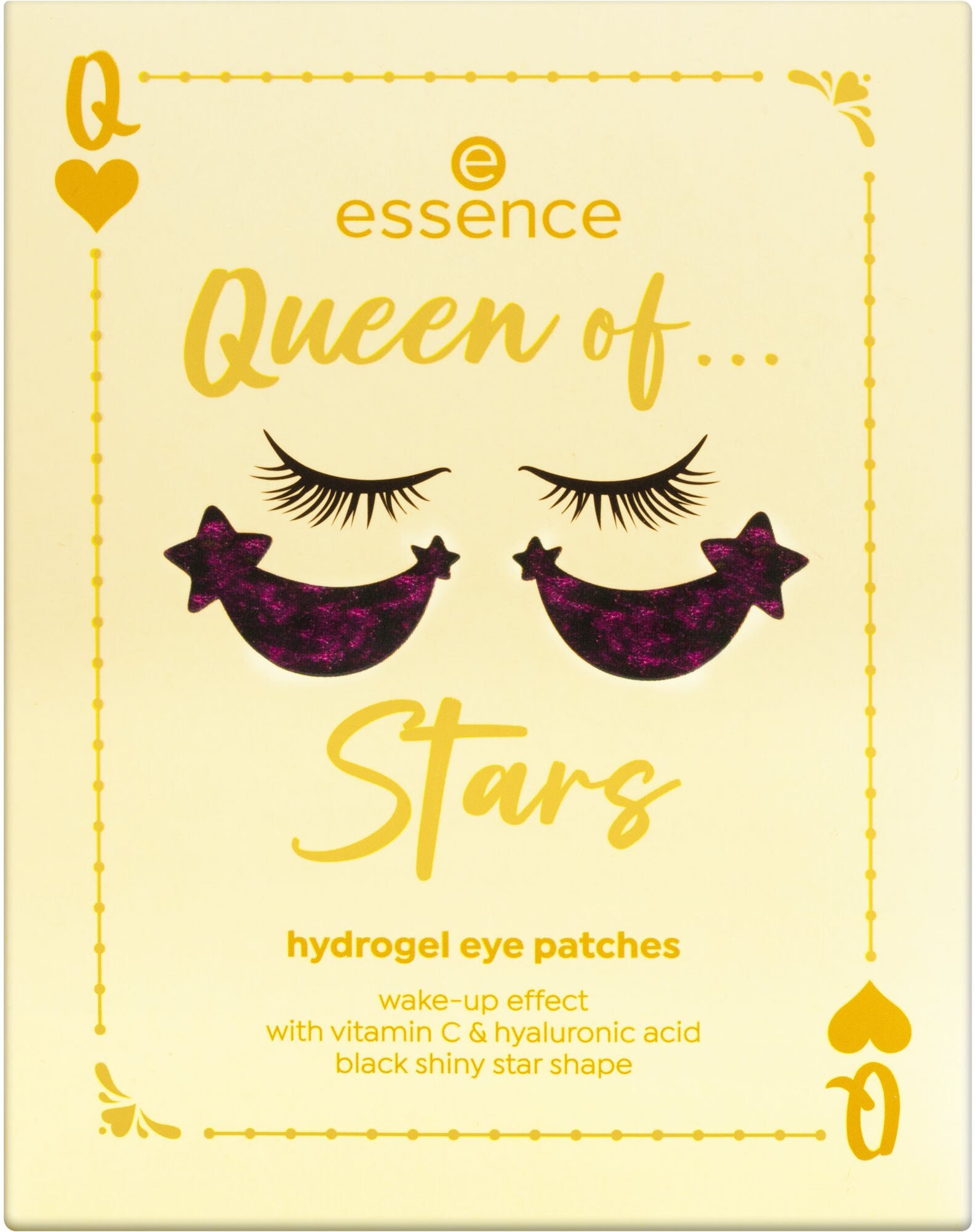 Essence Augenpflege-Set »Queen of... hydrogel eye patches«, (Set, 4 tlg.)