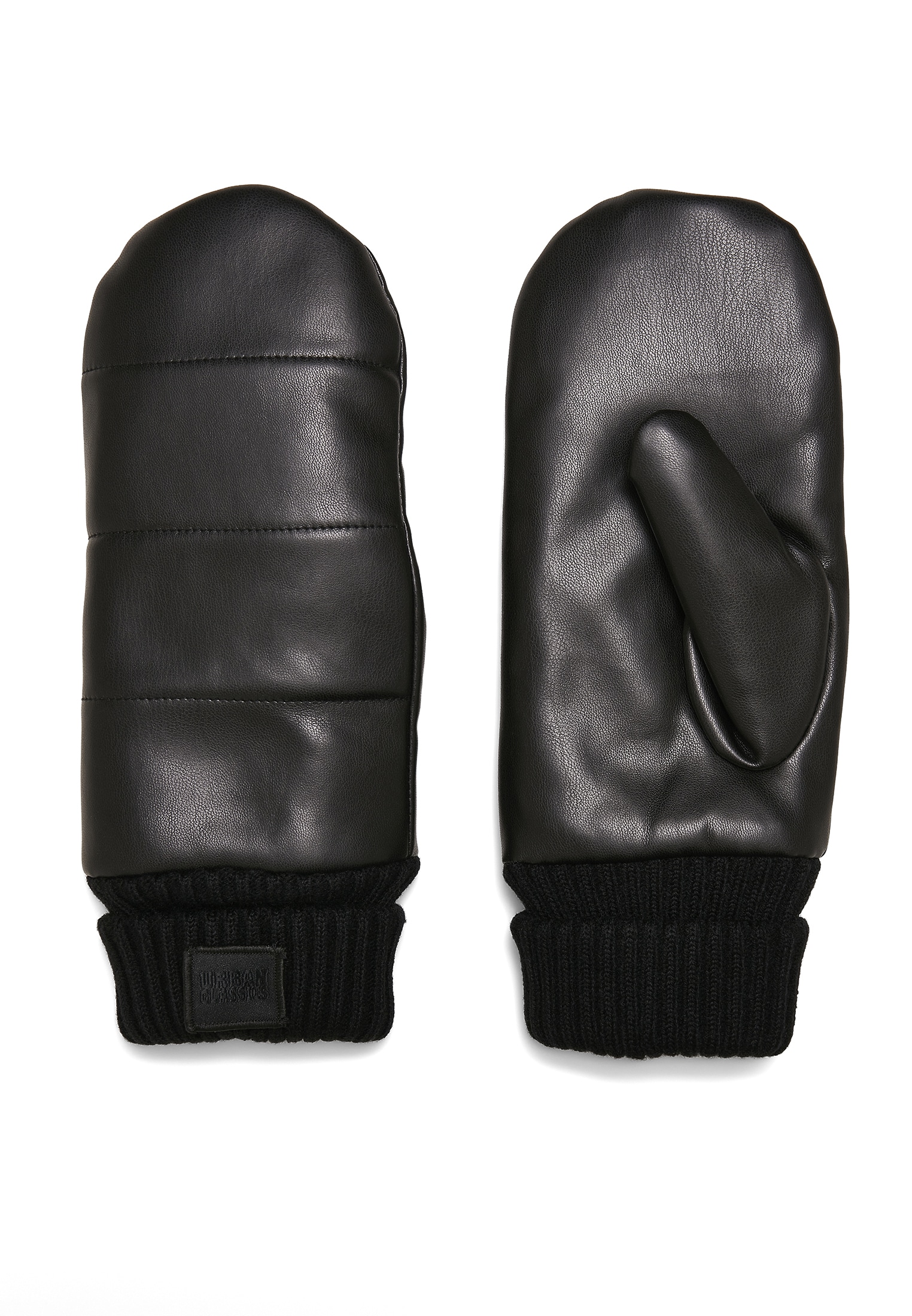 Baumwollhandschuhe »Urban Classics Unisex Puffer Imitation Leather Gloves«