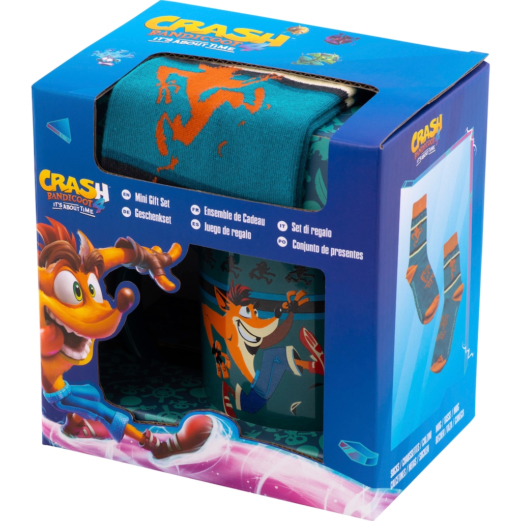 Activision Tasse »Geschenkset Crash Bandicoot«, (Set)