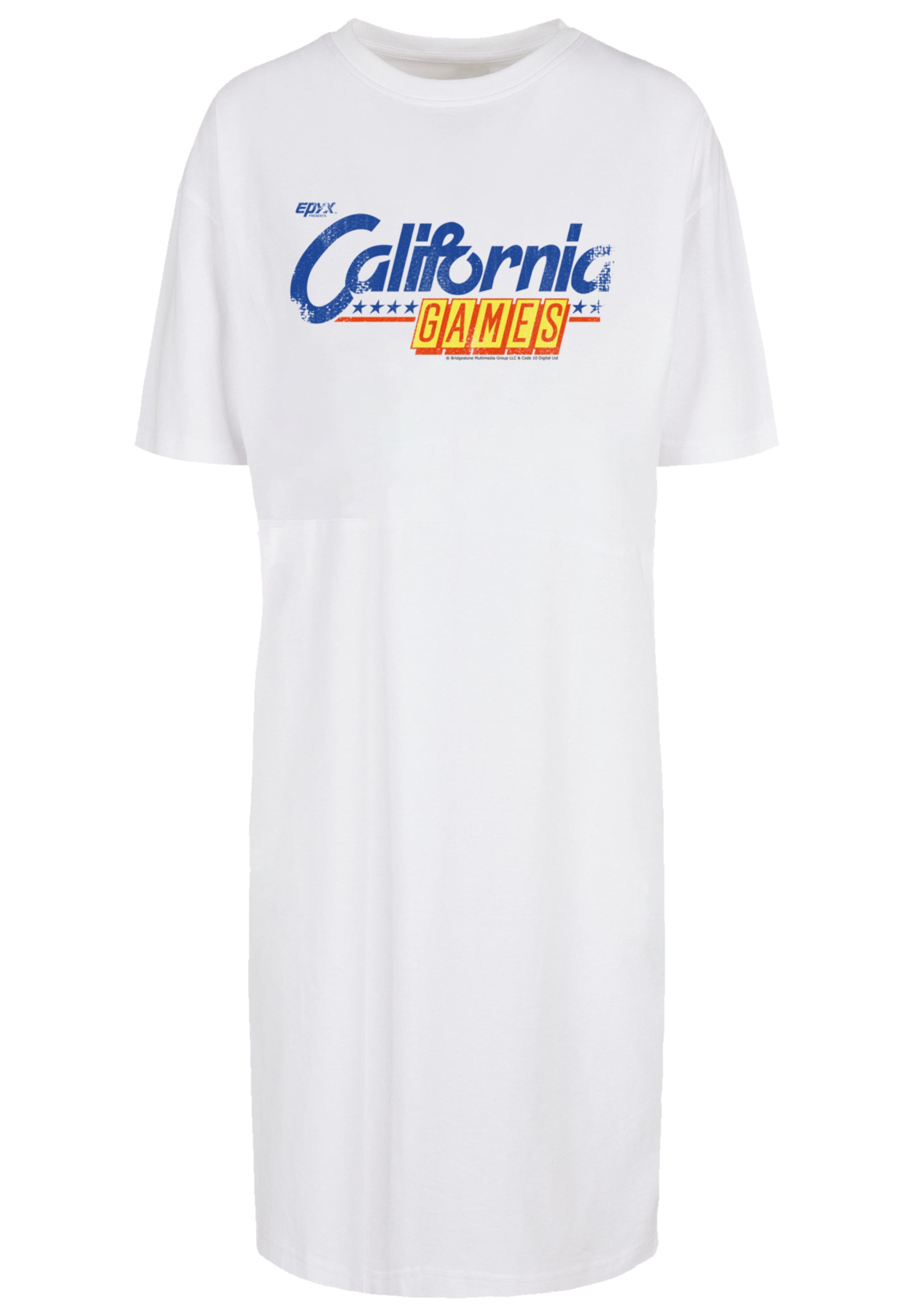 F4NT4STIC Shirtkleid »CALIFORNIA GAMES LOGO«, Print