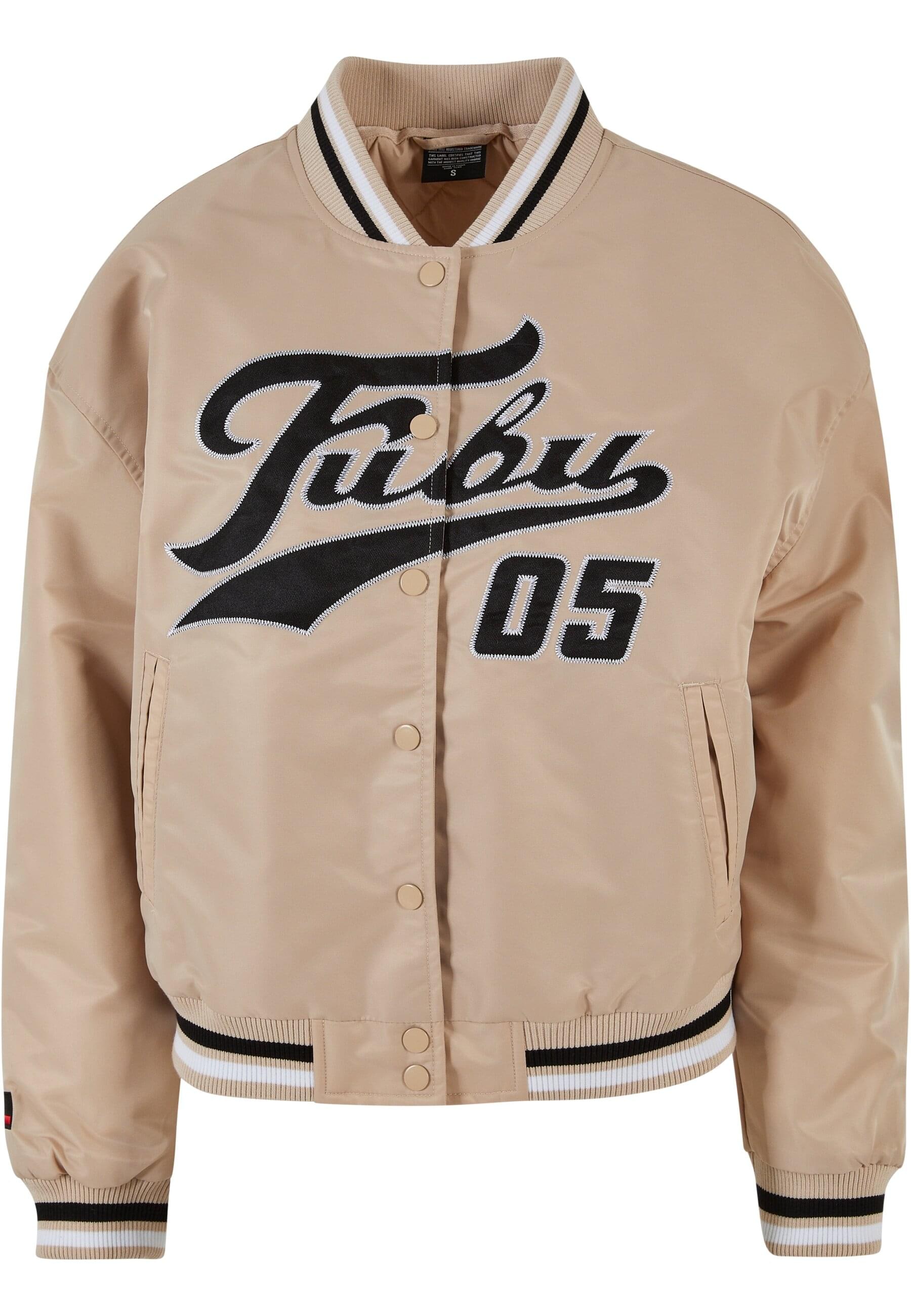 Anorak »Fubu Damen FW231-016-3 FUBU Varsity Satin College Jacket«, (1 St.), ohne Kapuze