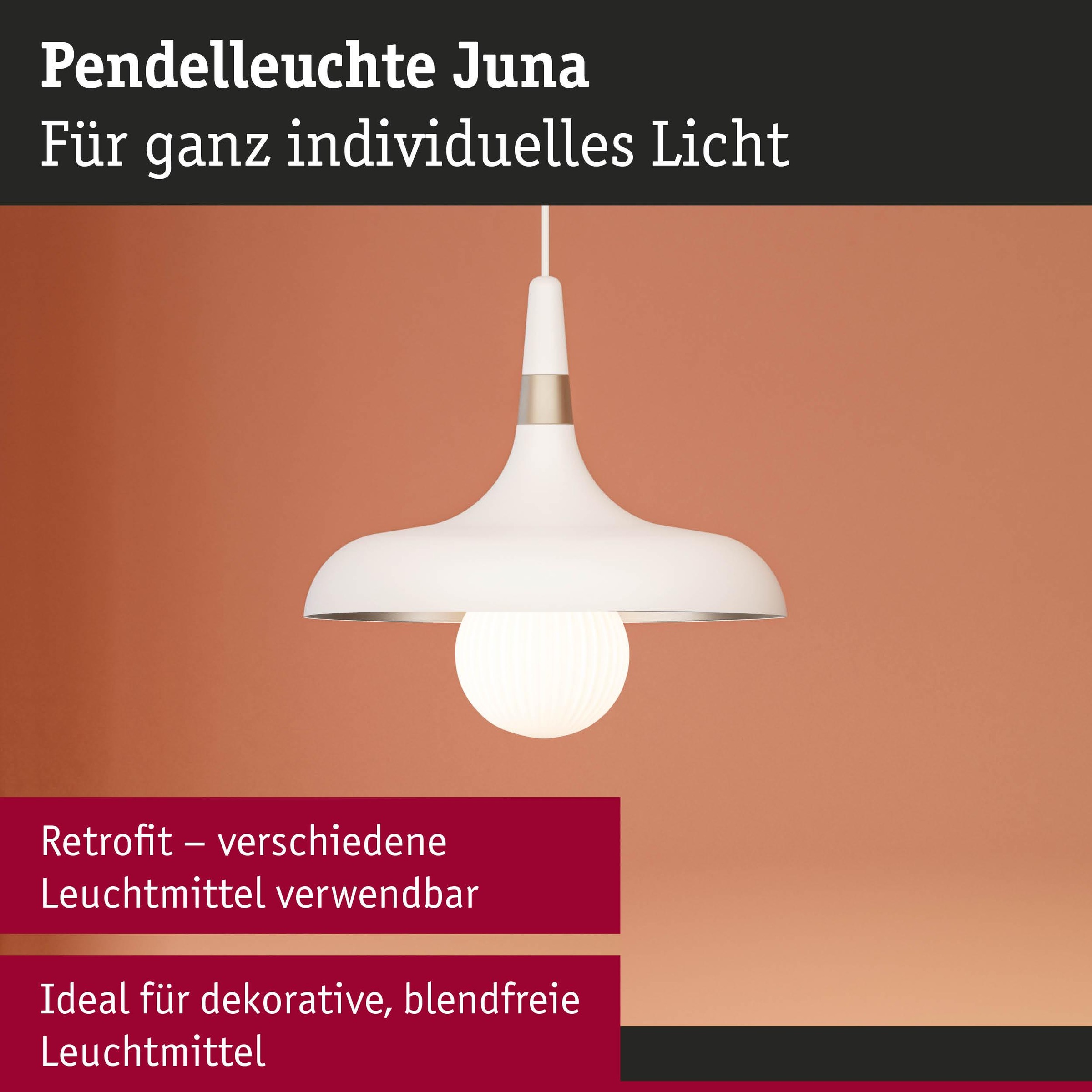 Paulmann Pendelleuchte »Juna« E27 1 Stk. E27, dimmbar