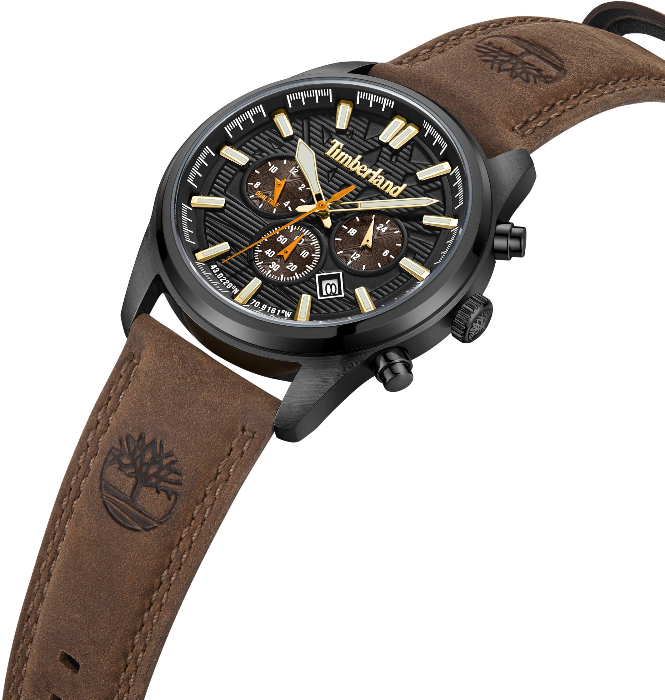 Timberland Chronograph »NORTHBRIDGE, TDWGF0009603«, Armbanduhr, Quarzuhr, Herrenuhr, Datum