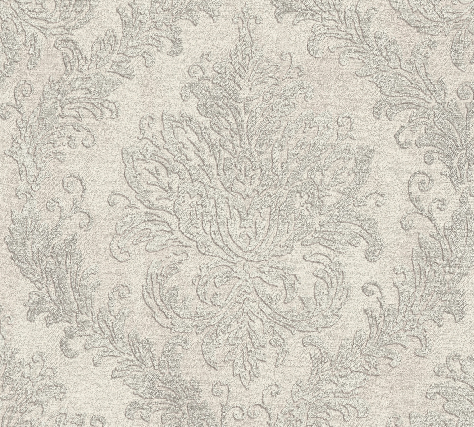 A.S. Création Vliestapete »Barock-Tapete Damast Farboptionen Ornamente« Kunst strukturiert