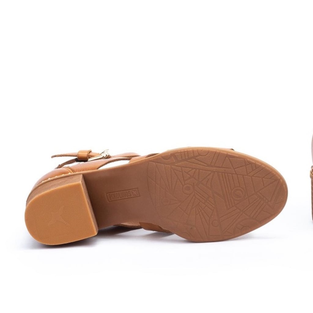 PIKOLINOS Sandalette »BLANES«, Sommerschuh, Sandale, Blockabsatz, mit Fersenreißverschluss
