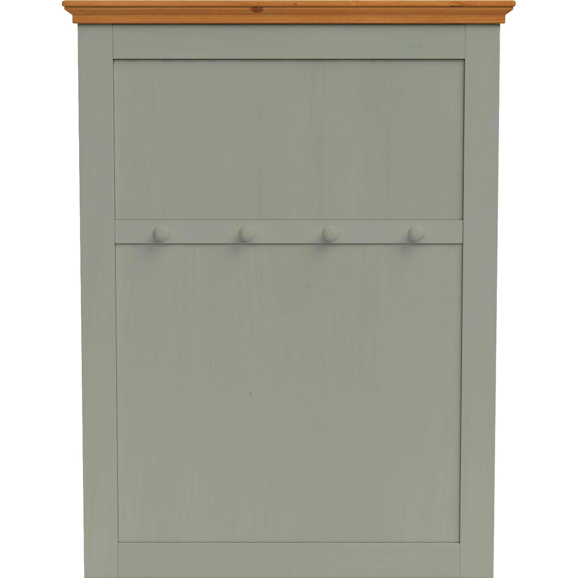 Home affaire Garderobenpaneel "Selma" aus massivem Kiefernholz, Höhe 105 cm günstig online kaufen