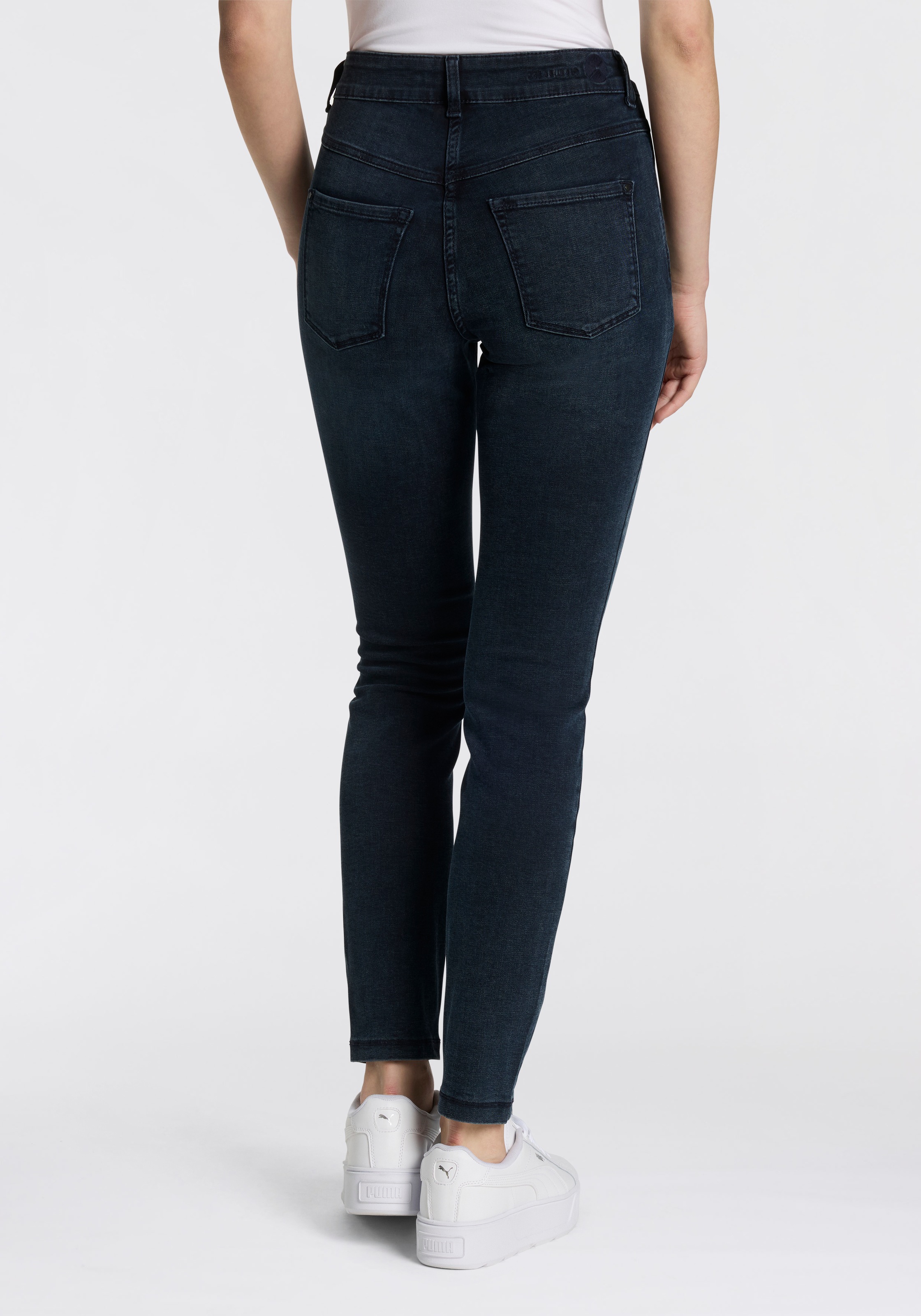MAC Skinny-fit-Jeans "Dream Skinny", in hochelastische Qualität für den per günstig online kaufen