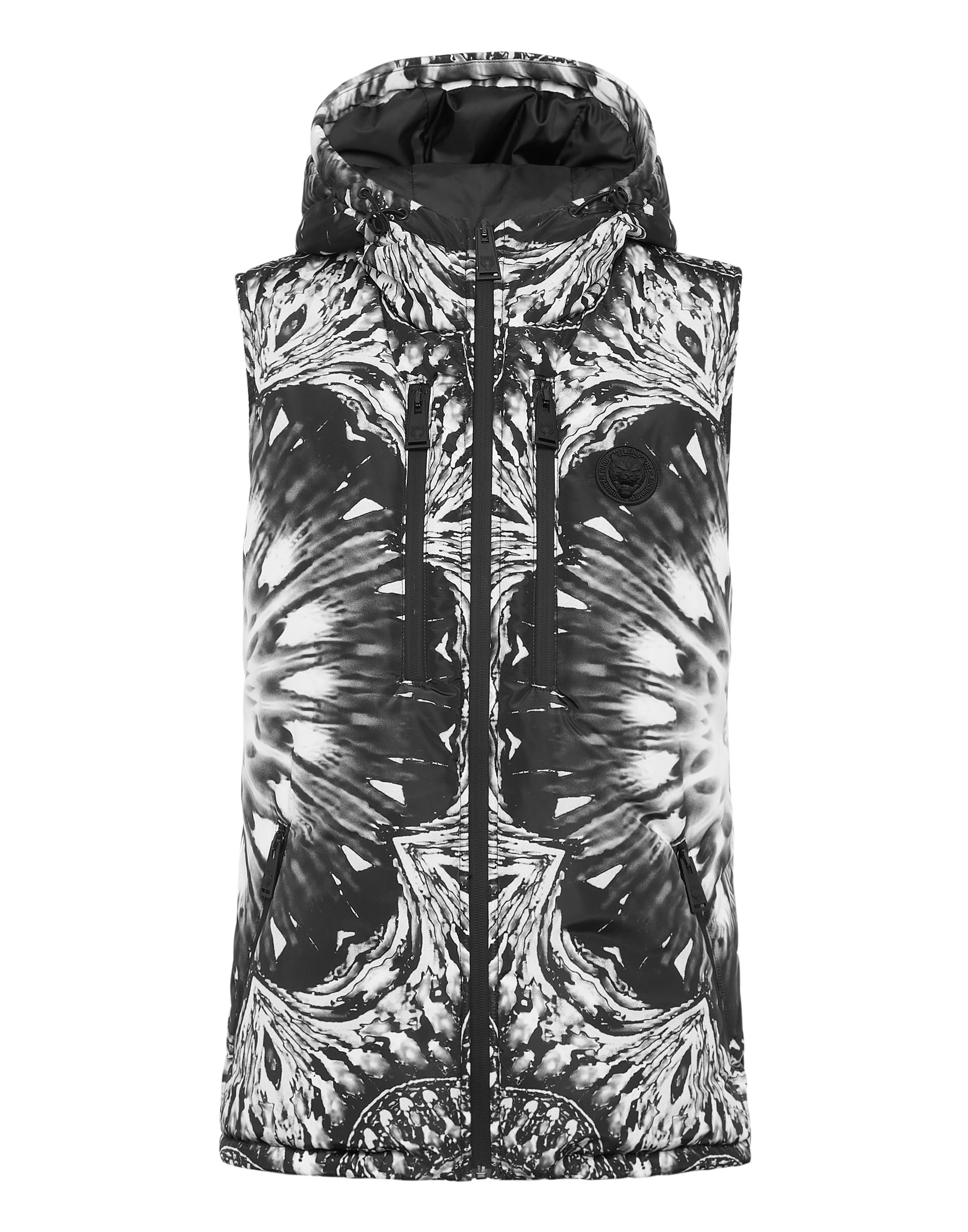 PLEIN SPORT Kurzweste »Optical Flower«