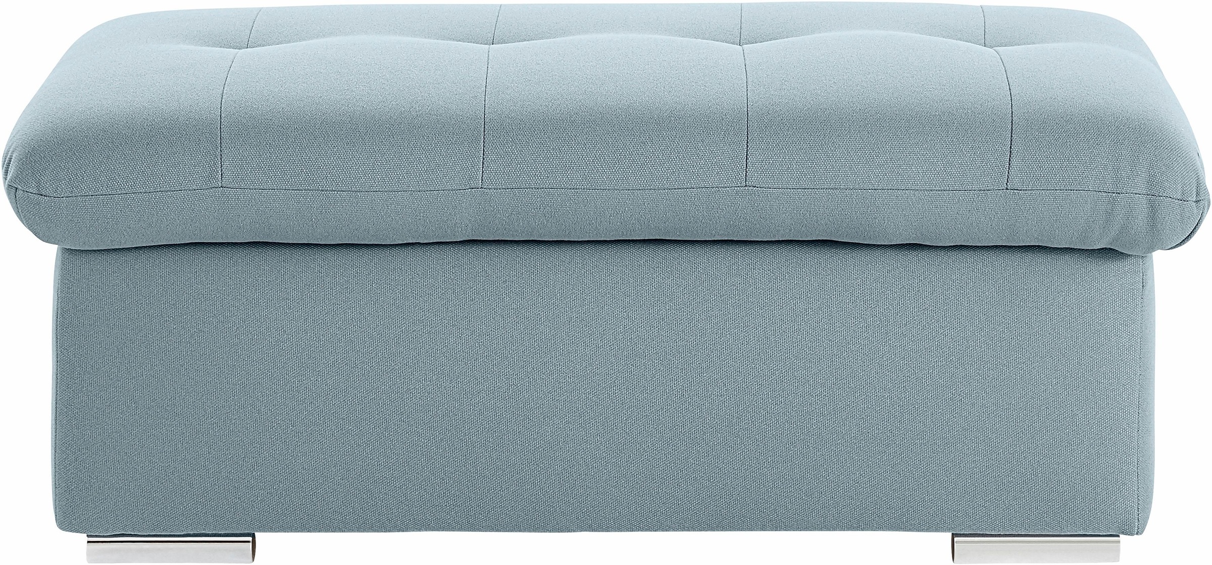 TRENDMANUFAKTUR Hocker »Reggae II, Bankhocker mit toller Detailverarbeitung im Sitz«, mit Stauraumfach