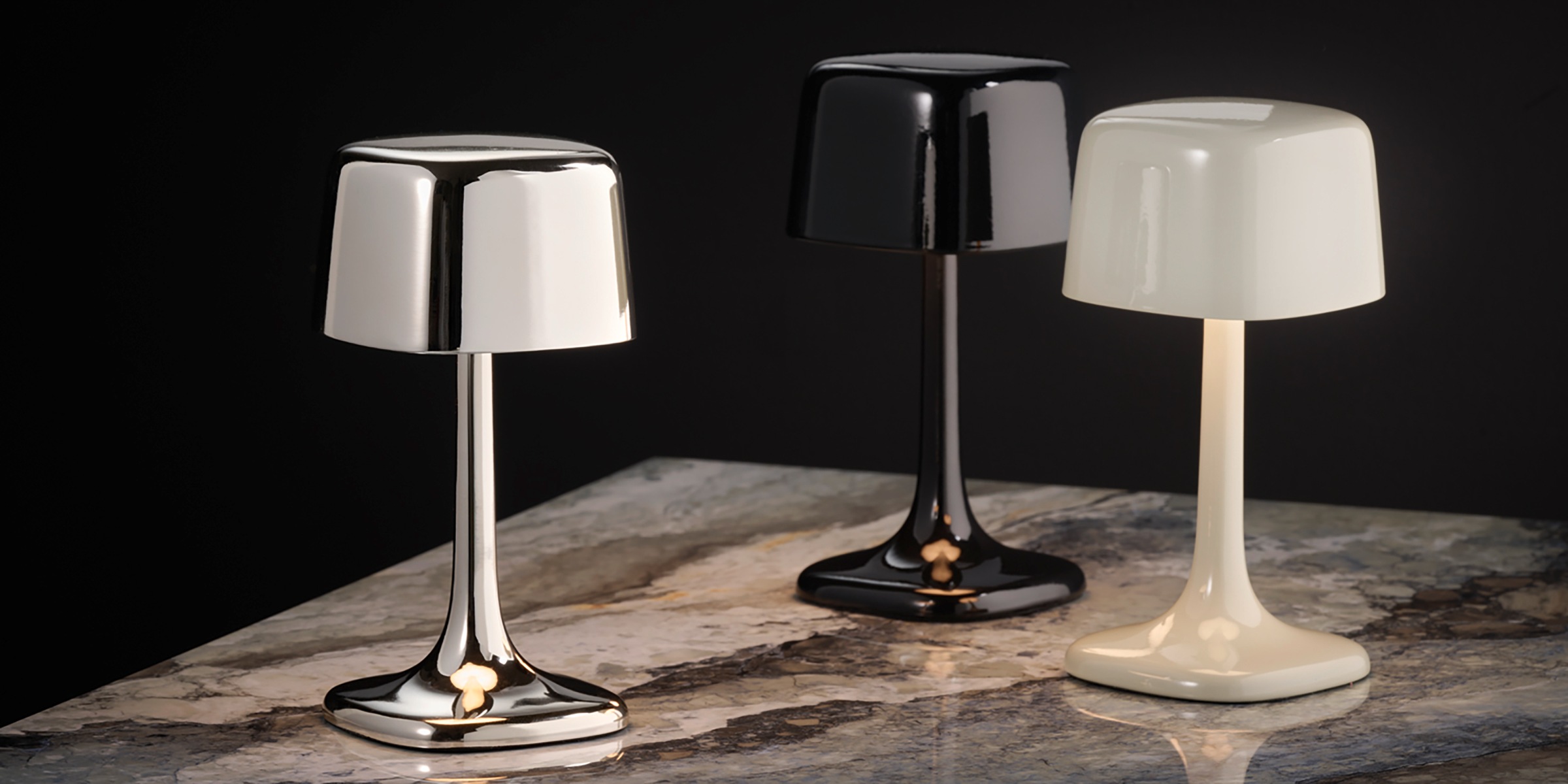 APS LED Tischleuchte »SOHO, inkl. Fernbedienung und Ladestation« LED-Board 1 Stk. warmweiß - kaltweiß Akku-Tischleuchte mit Fernbedienung, Ladestation & dimmbarem LED-Licht