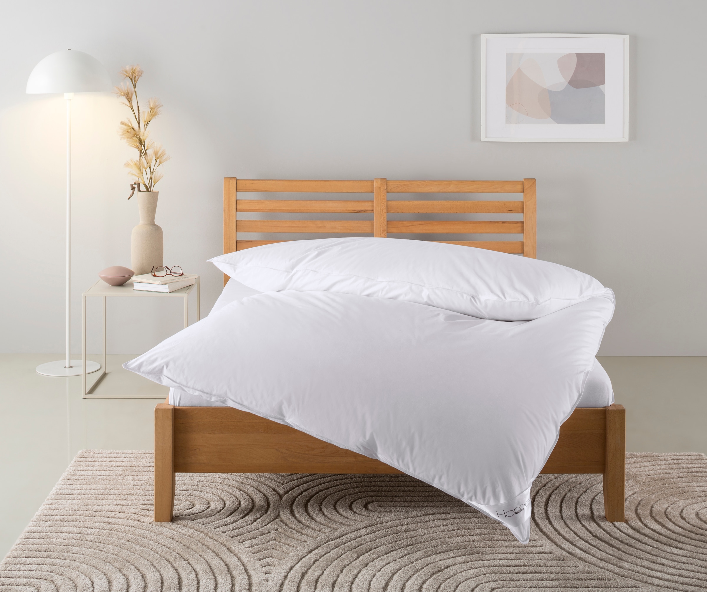 Home affaire Federbettdecke "Trin Bettdecke 135x200 cm, 155x220 cm Winter, günstig online kaufen