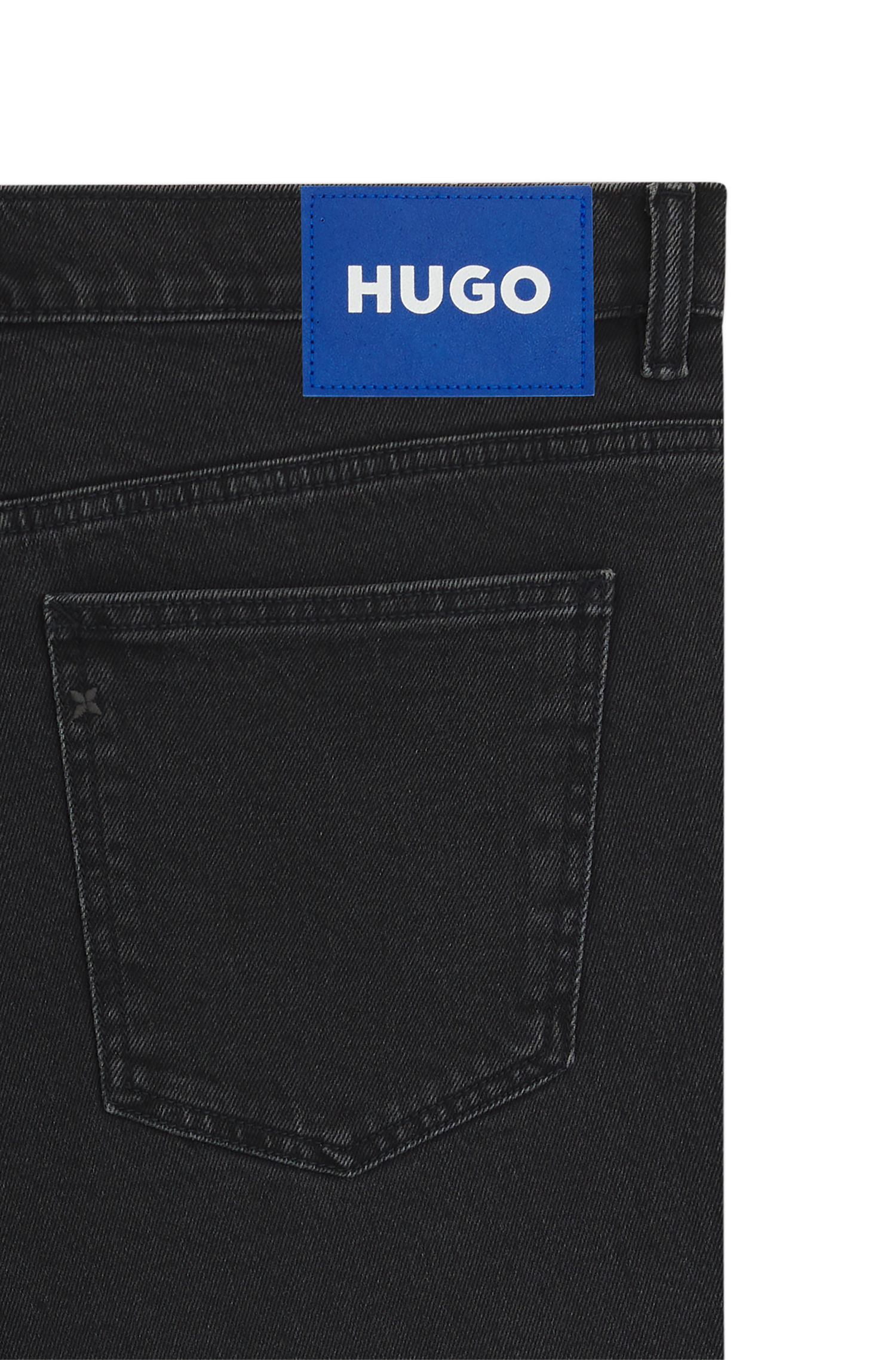 HUGO Blue Tapered-fit-Jeans »Brody«, mit Stone-washed-Finish