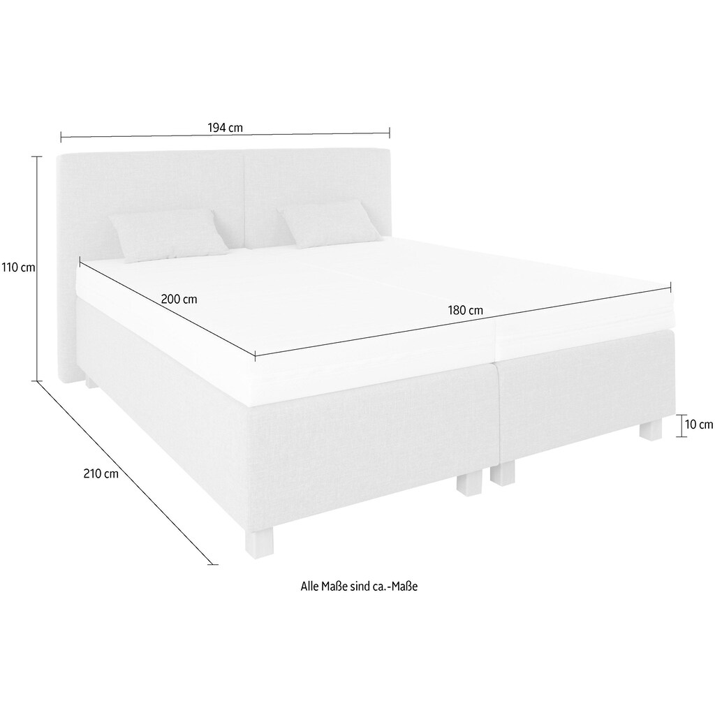 Westfalia Schlafkomfort Boxspringbett