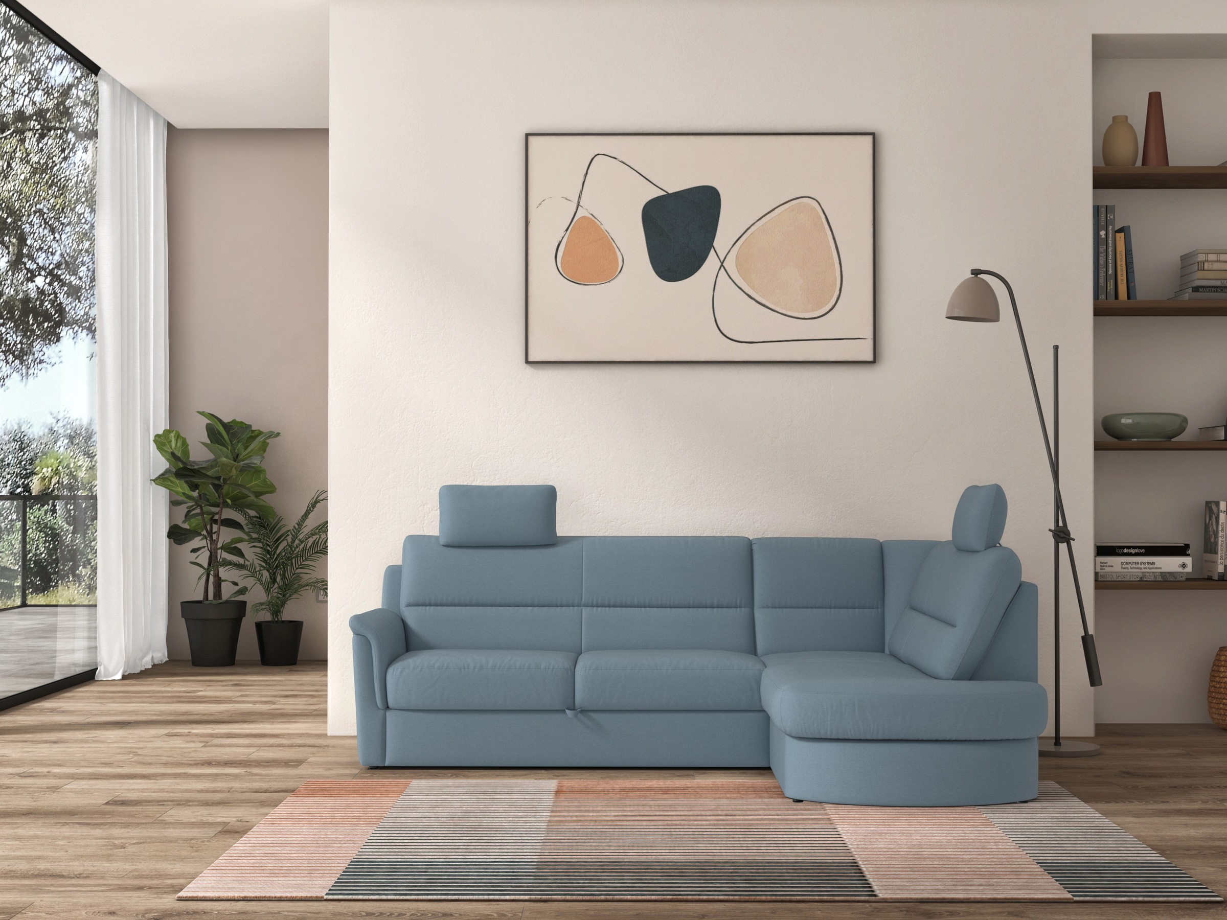 sit&more Ecksofa "Panini L-Form" wahlweise mit Vorziehsitz und Bettkasten günstig online kaufen