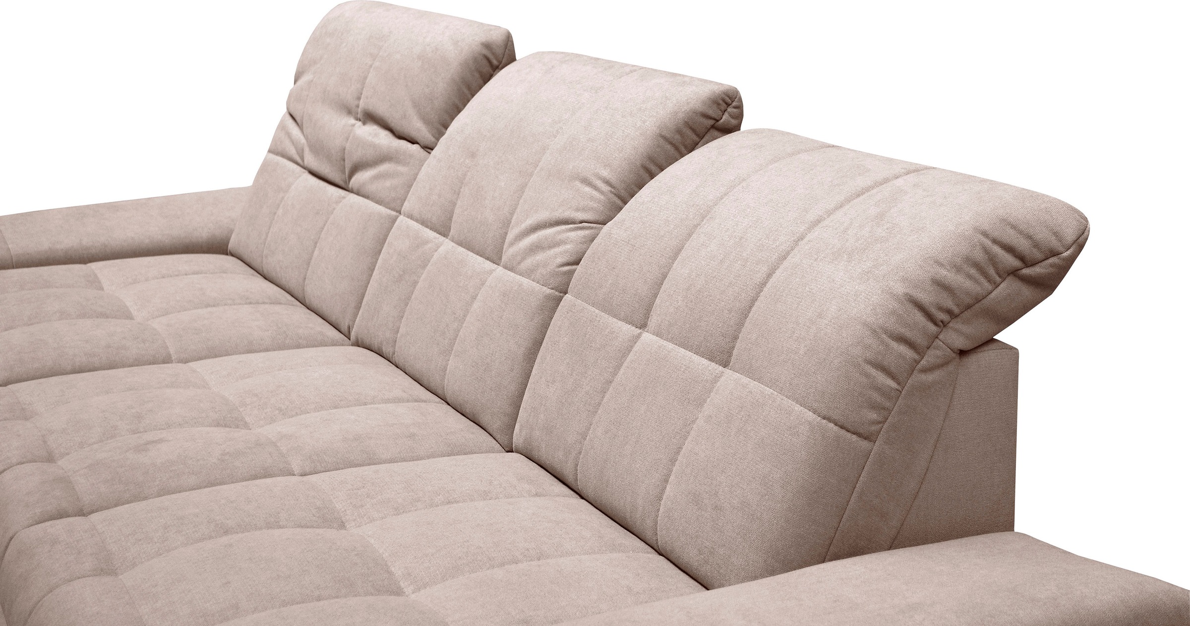 Ecksofa ALINA "Salima", grau (seidengrau tbs 2), B:297cm H:90cm T:204cm, Sofas, Ecksofa, Inklusive Rückenlehnenverstellung 5