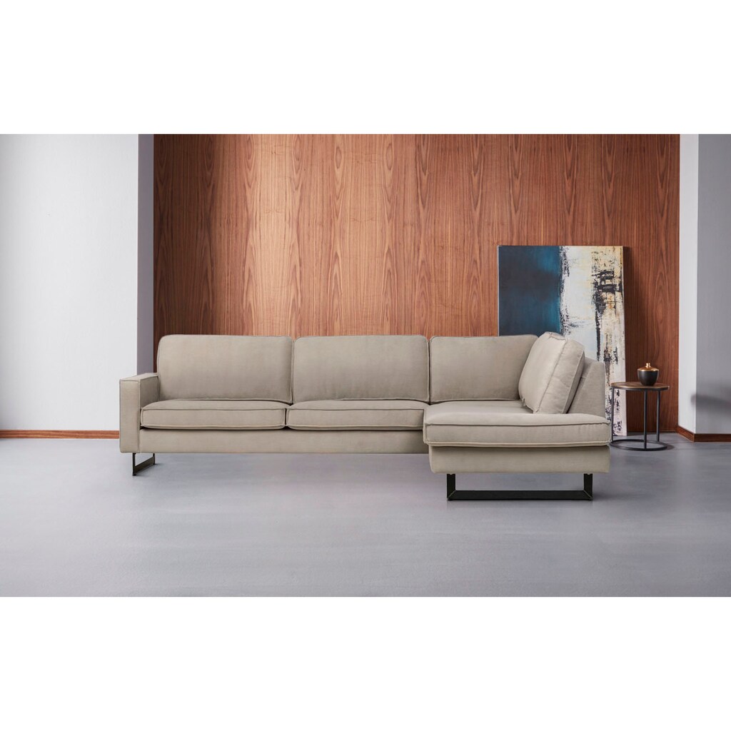 Places of Style Ecksofa »Pinto, 290 cm, Ottomane links / rechts«