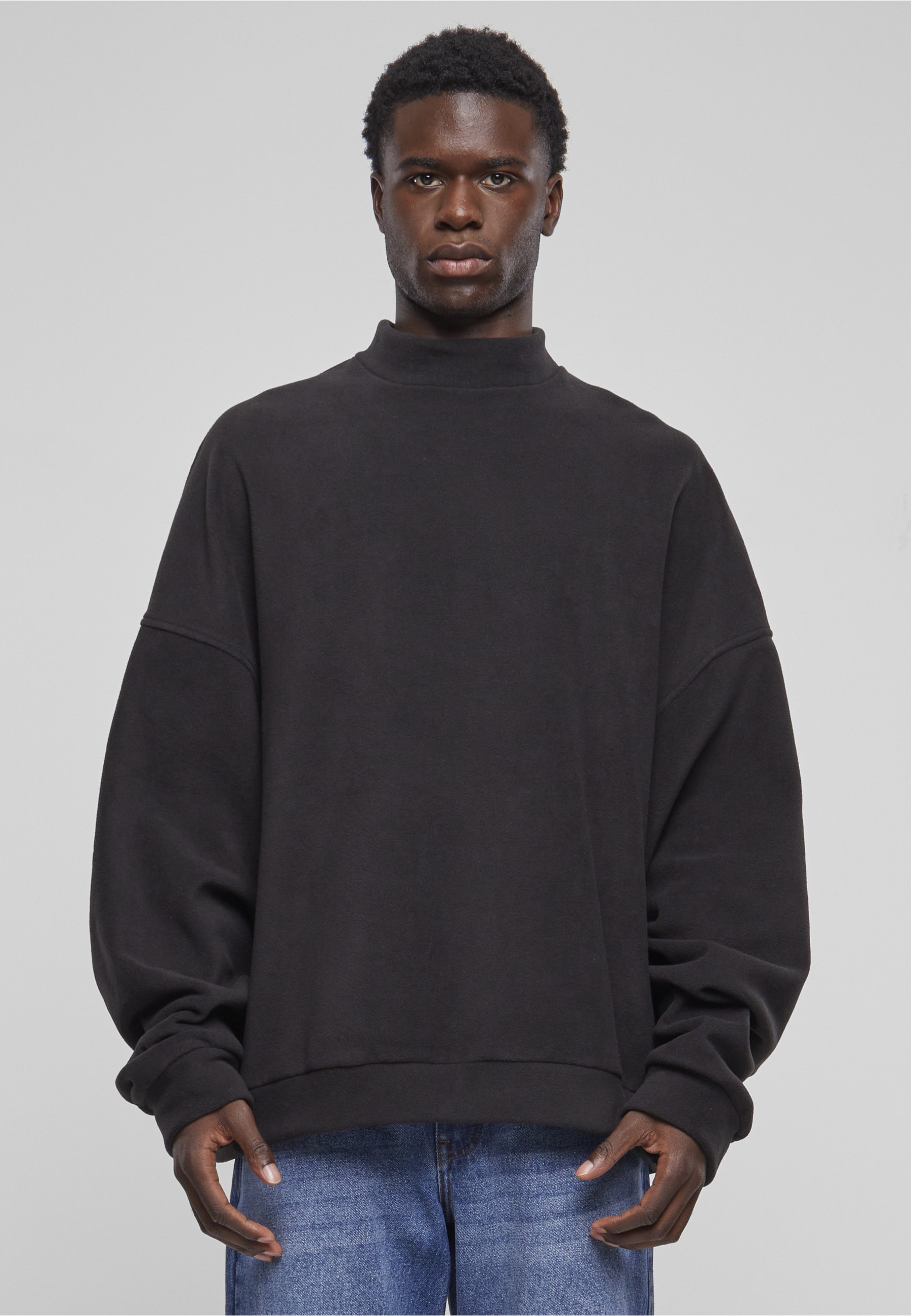 URBAN CLASSICS Sweater »Urban Classics Herren Oversized Polar Fleece Crew«, 1 Stk.

