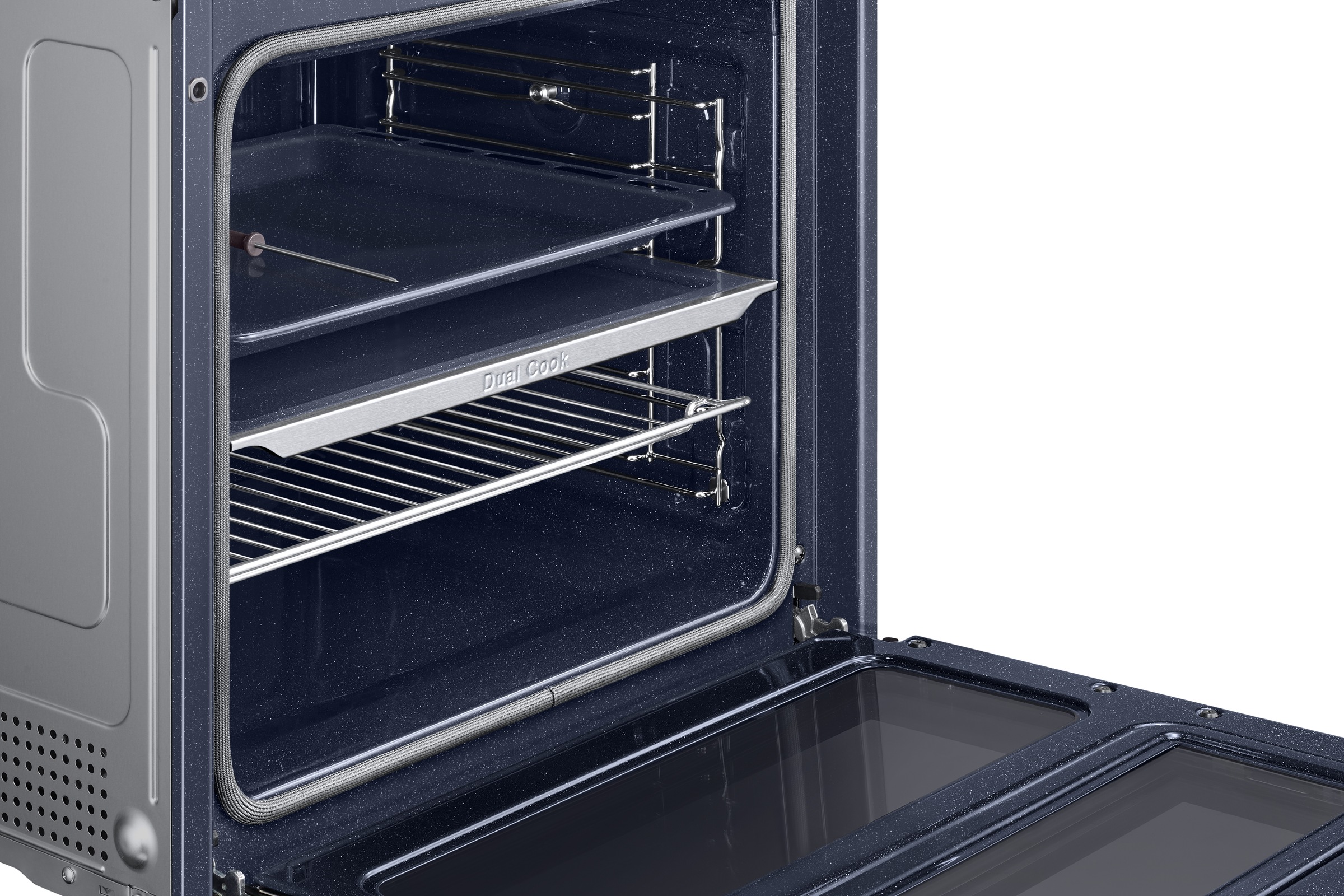 Samsung Einbaubackofen Serie 4 »NV7B45502AK/U1«, Pyrolyse-Selbstreinigung, Dual Cook Flex