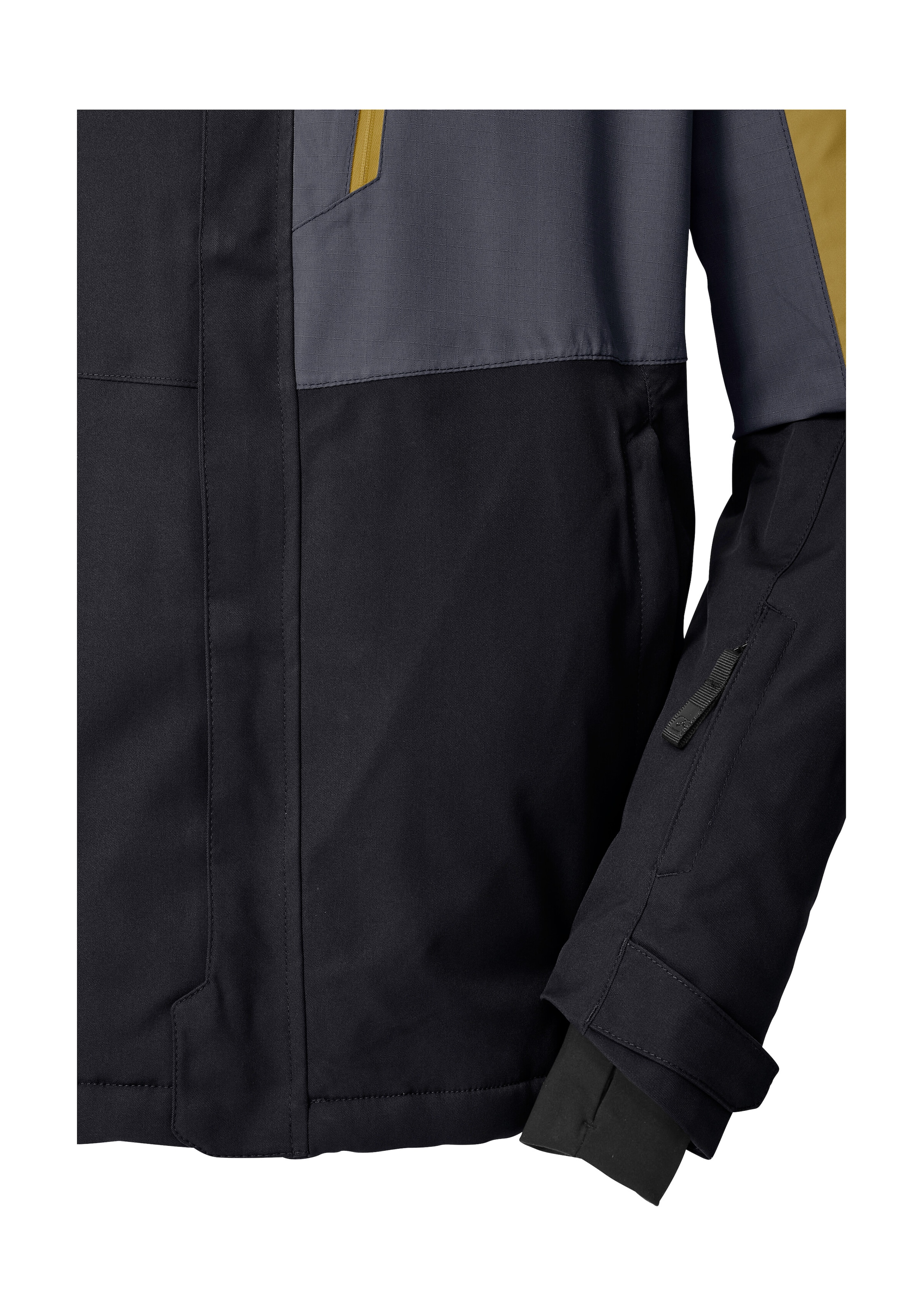 Killtec Skijacke »KSW 52 MN SKI JCKT«, Wasserdichte, atmungsaktive Herrenjacke mit Schneefang und Taschen