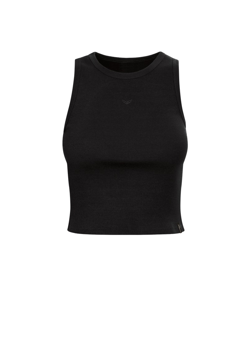 Trigema Crop-Top "TRIGEMA Cropped Top aus elastischem Doppelripp" 1 Stk. tl günstig online kaufen