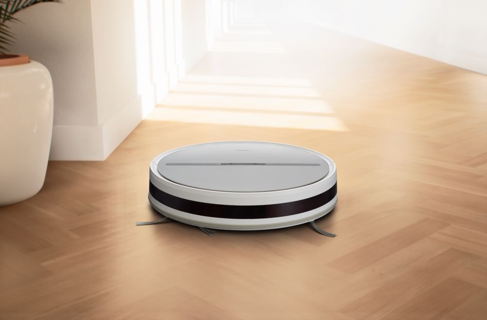 Medion® Saugroboter »E35 (MD 11157), intelligente S-Linien Navigation, 2 kPa Saugleistung«, Steuerung per Fernbedienung, 120 min Laufzeit, Ladestation