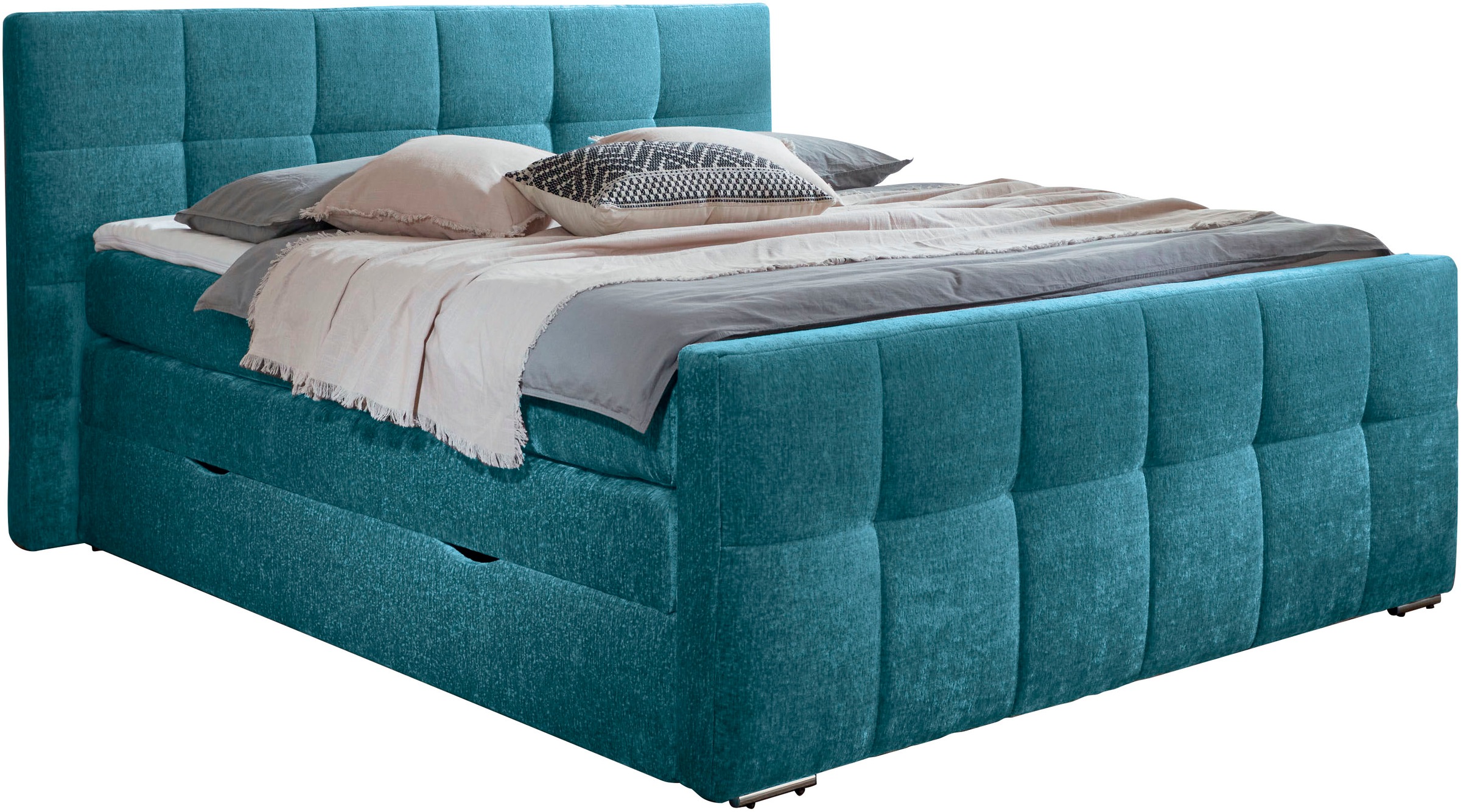 Home affaire Boxspringbett "Rosà" H3/H3, H3/H4, H4/H4 möglich günstig online kaufen