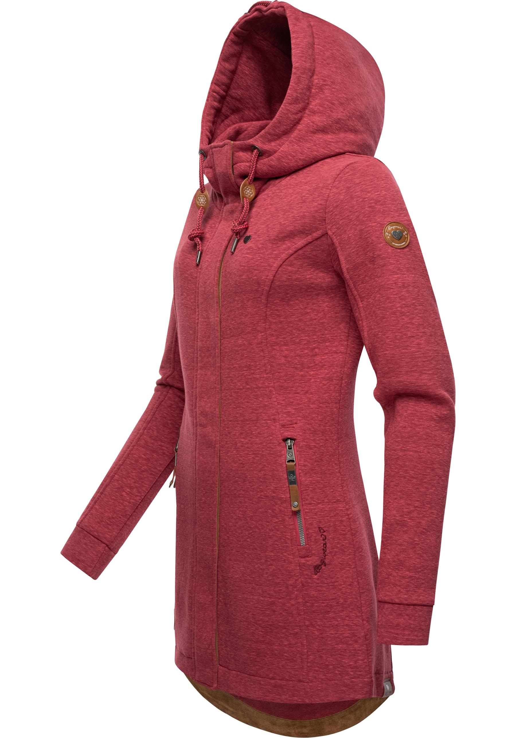 Ragwear Langjacke "Letty Intl." mit Kapuze Sportliche Kapuzenjacke mit Kuns günstig online kaufen