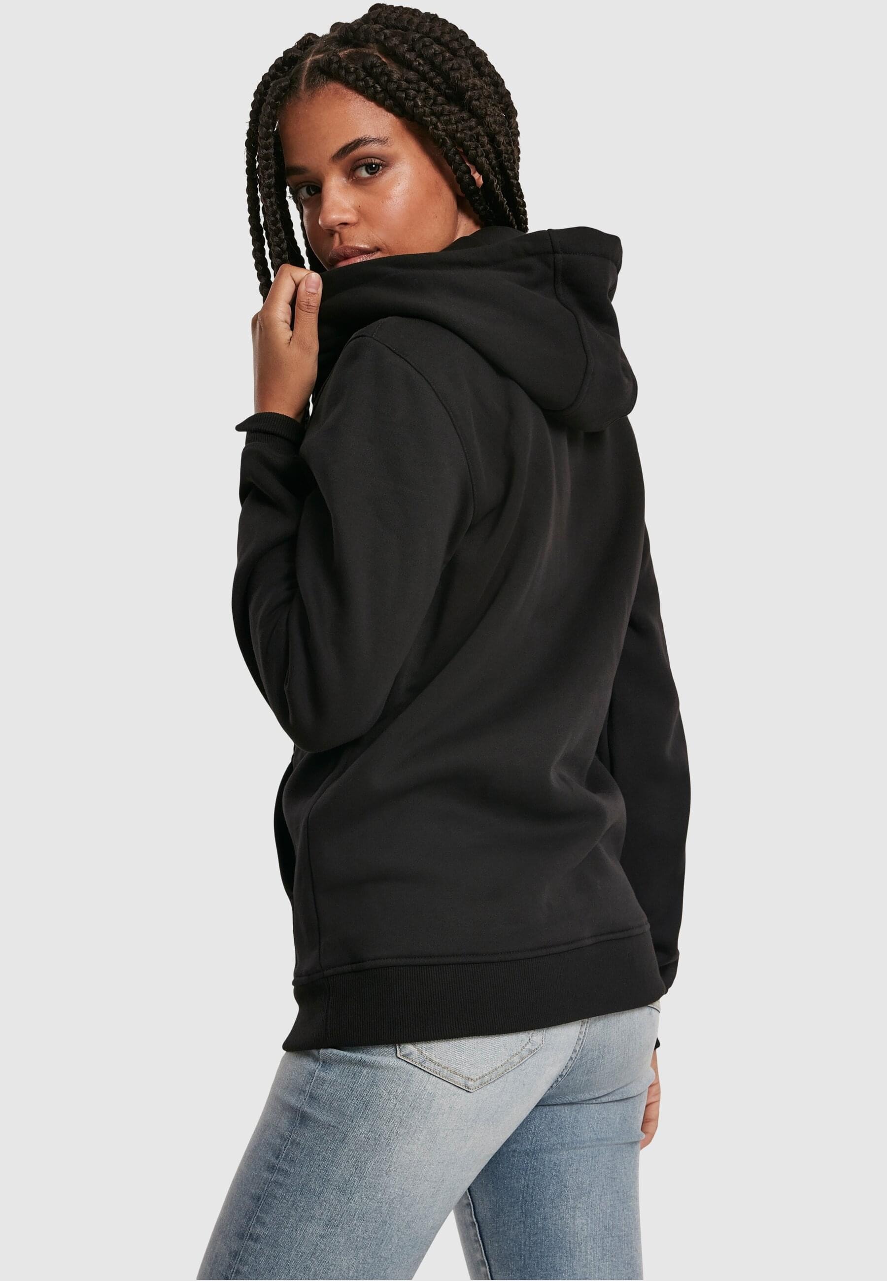 MisterTee Rundhalspullover »MisterTee Damen Ladies Blink Hoody«, (1 tlg.)