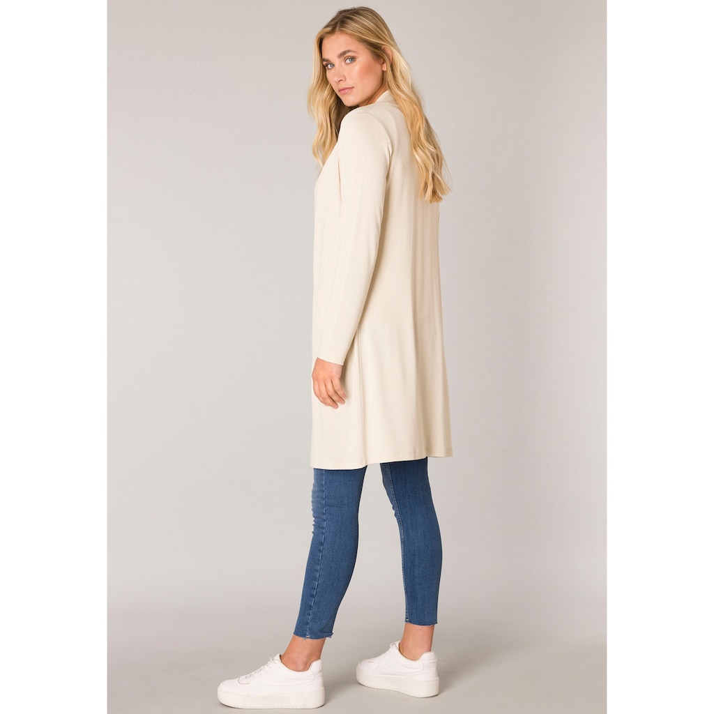 Base Level Longstrickjacke »Yayla Long«, Bequem und lang geschnitten