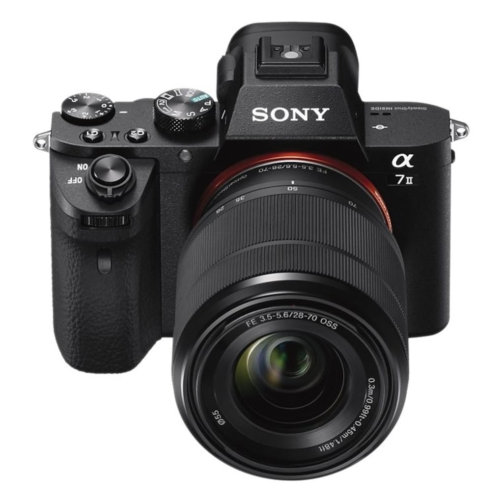 Sony Systemkamera »A7 II«, SEL-2870, 24,3 MP, WLAN (Wi-Fi)-NFC