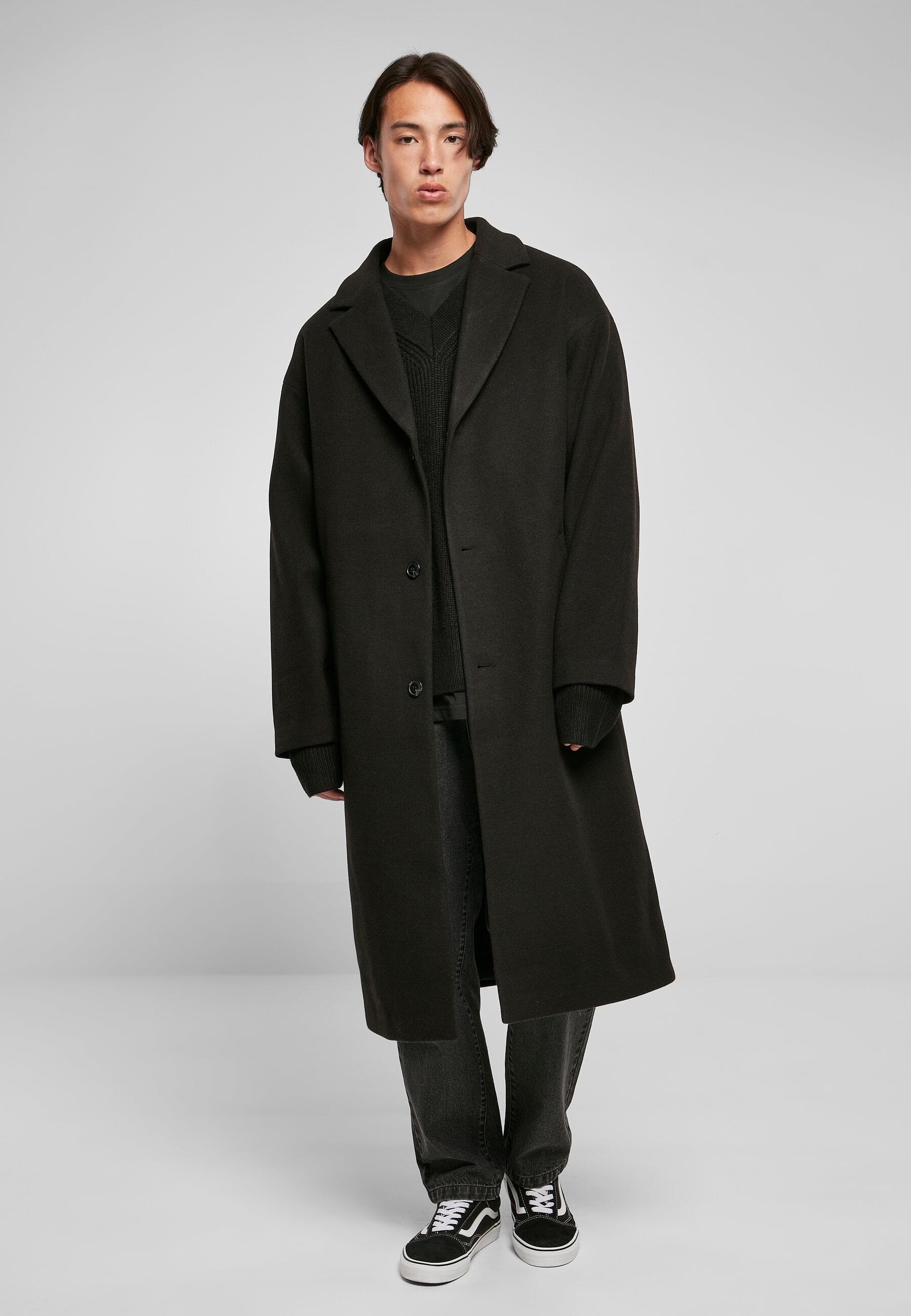 URBAN CLASSICS Wintermantel »Urban Classics Herren Long Coat«