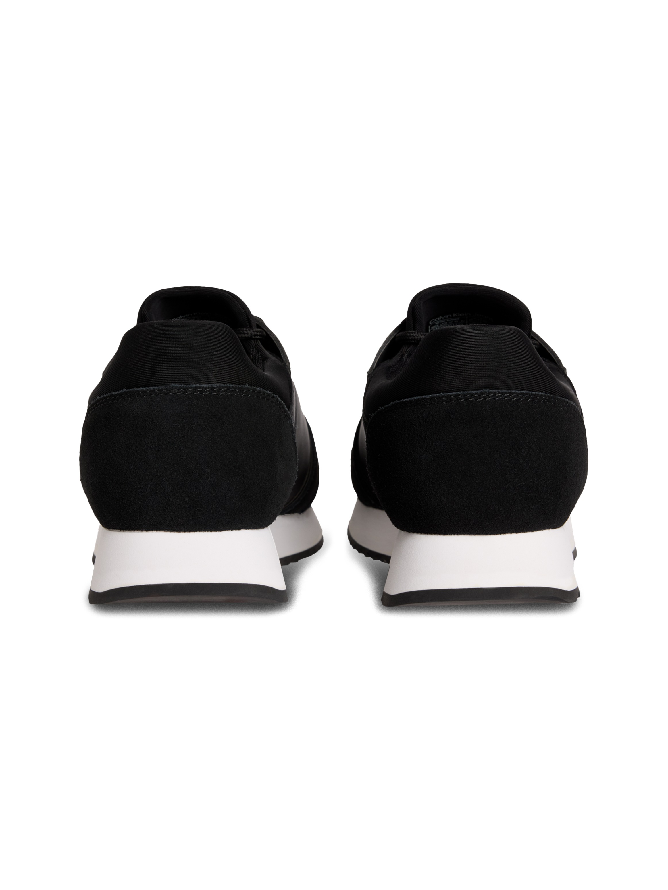 Calvin Klein Jeans Slip-On Sneaker »RETRO RUNNER SOCK LACE UP NY-SU«, Halbschuh, Freizeitsneaker mit CK-Logo und aufgesetzter Schnürung