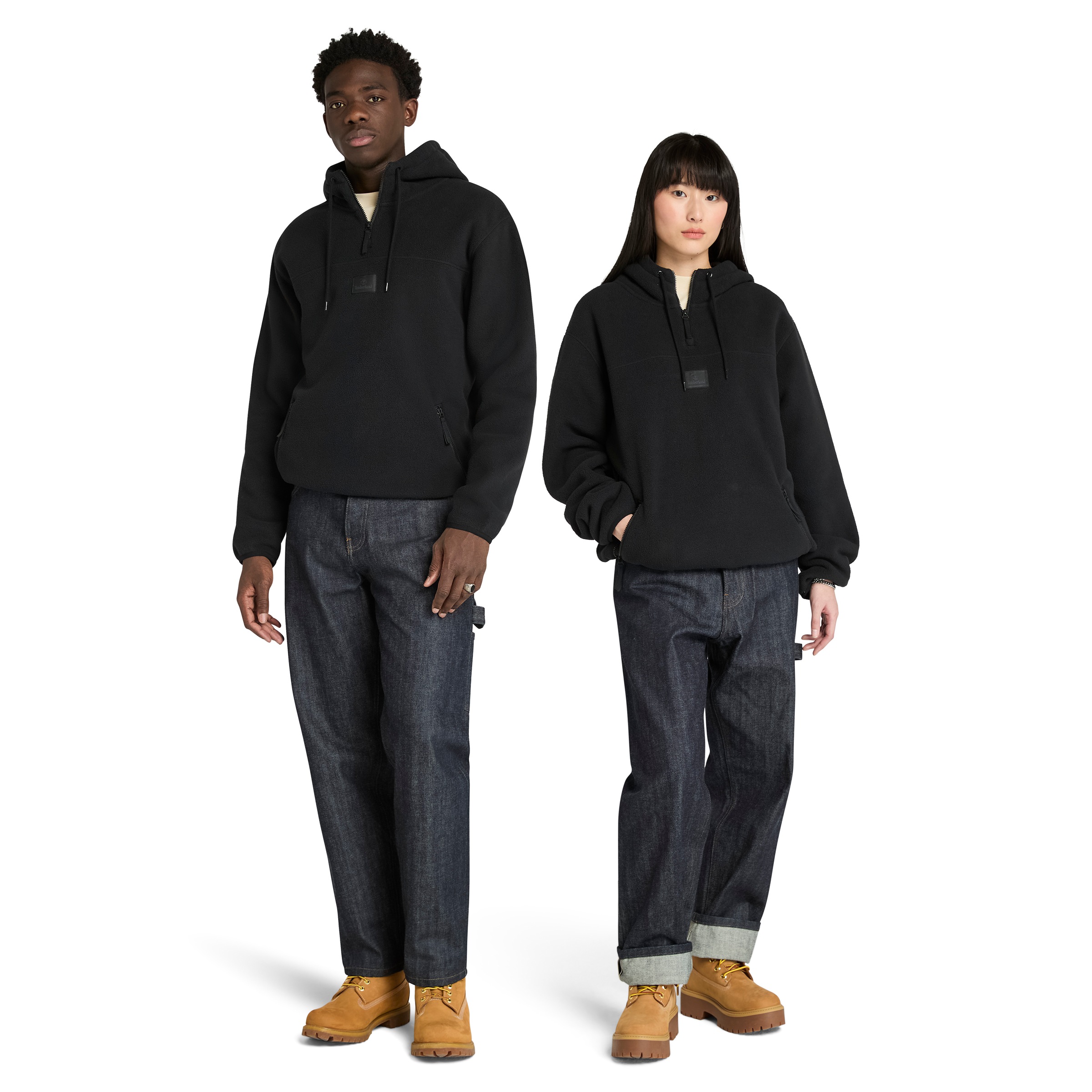 Timberland Kapuzensweatshirt »Silicon Badge Polar Fleece Hoodie«, (1 tlg.)