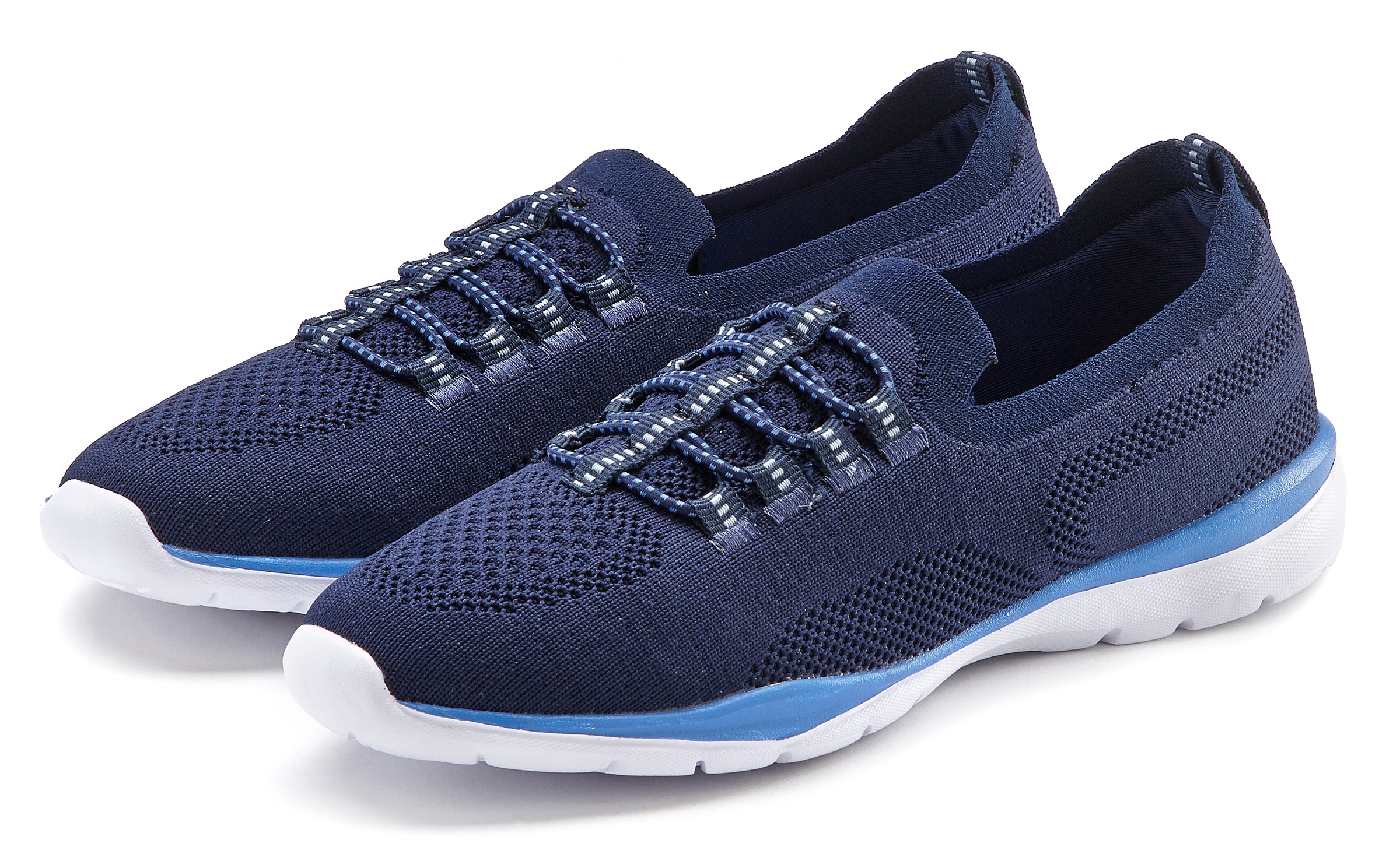 LASCANA Sneaker "Slipper, Halbschuh, leichtes Meshmaterial", zum Reinschlüp günstig online kaufen